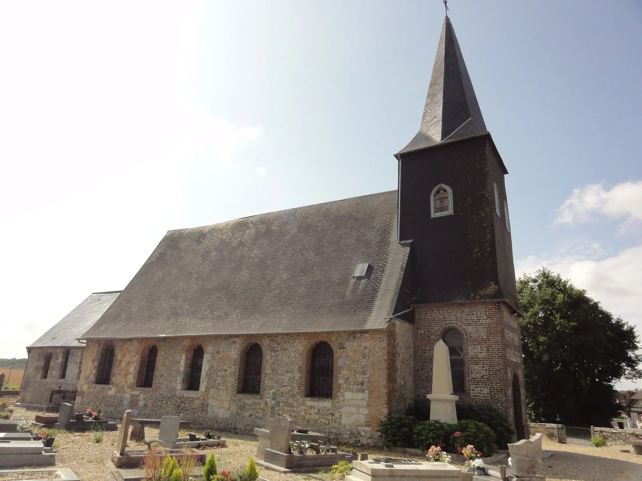 Photo showing: Cideville (Seine-Mar.) église Saint-Éloi