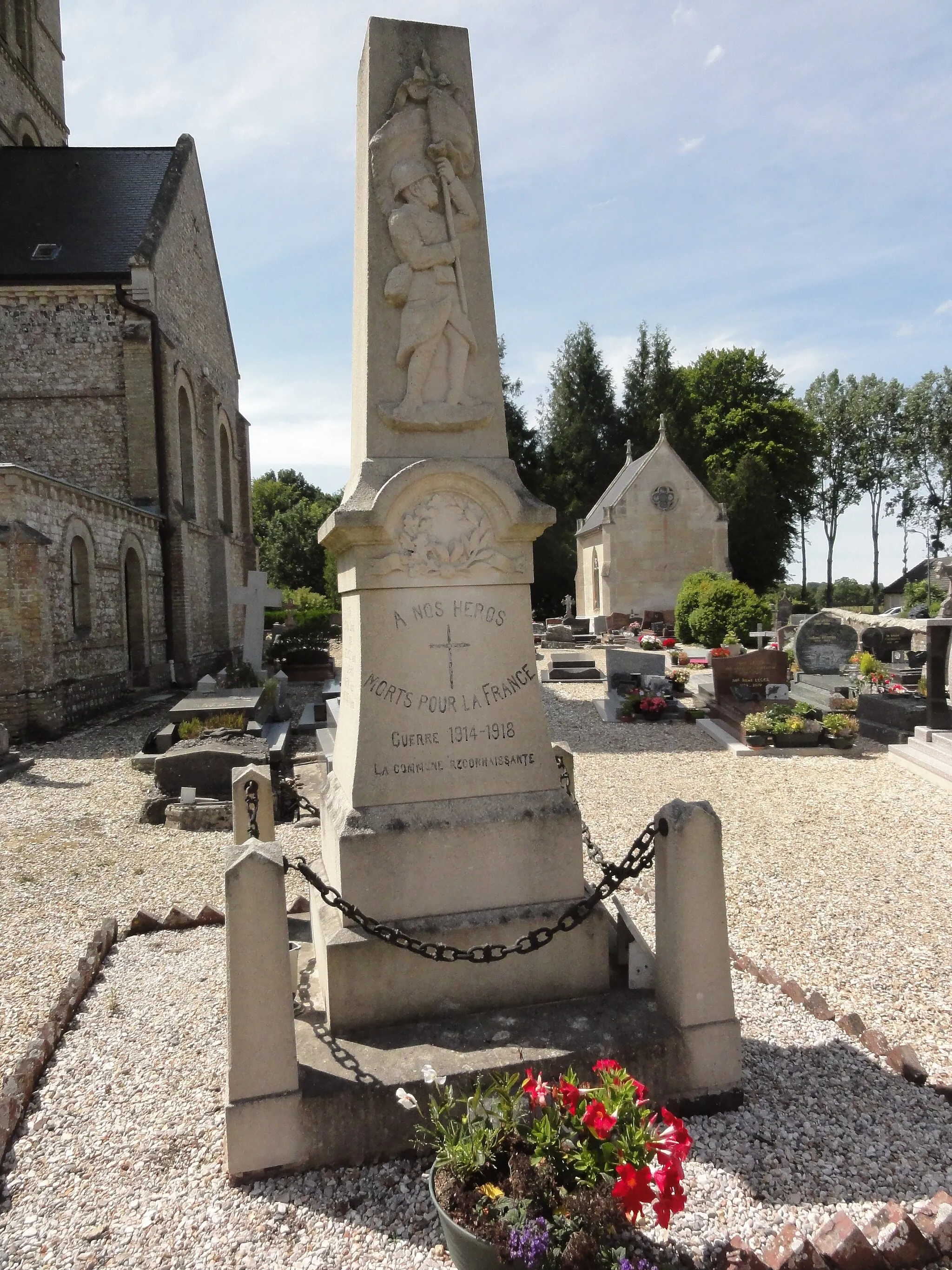 Photo showing: Rocquefort (Seine-Mar.) monument aux morts