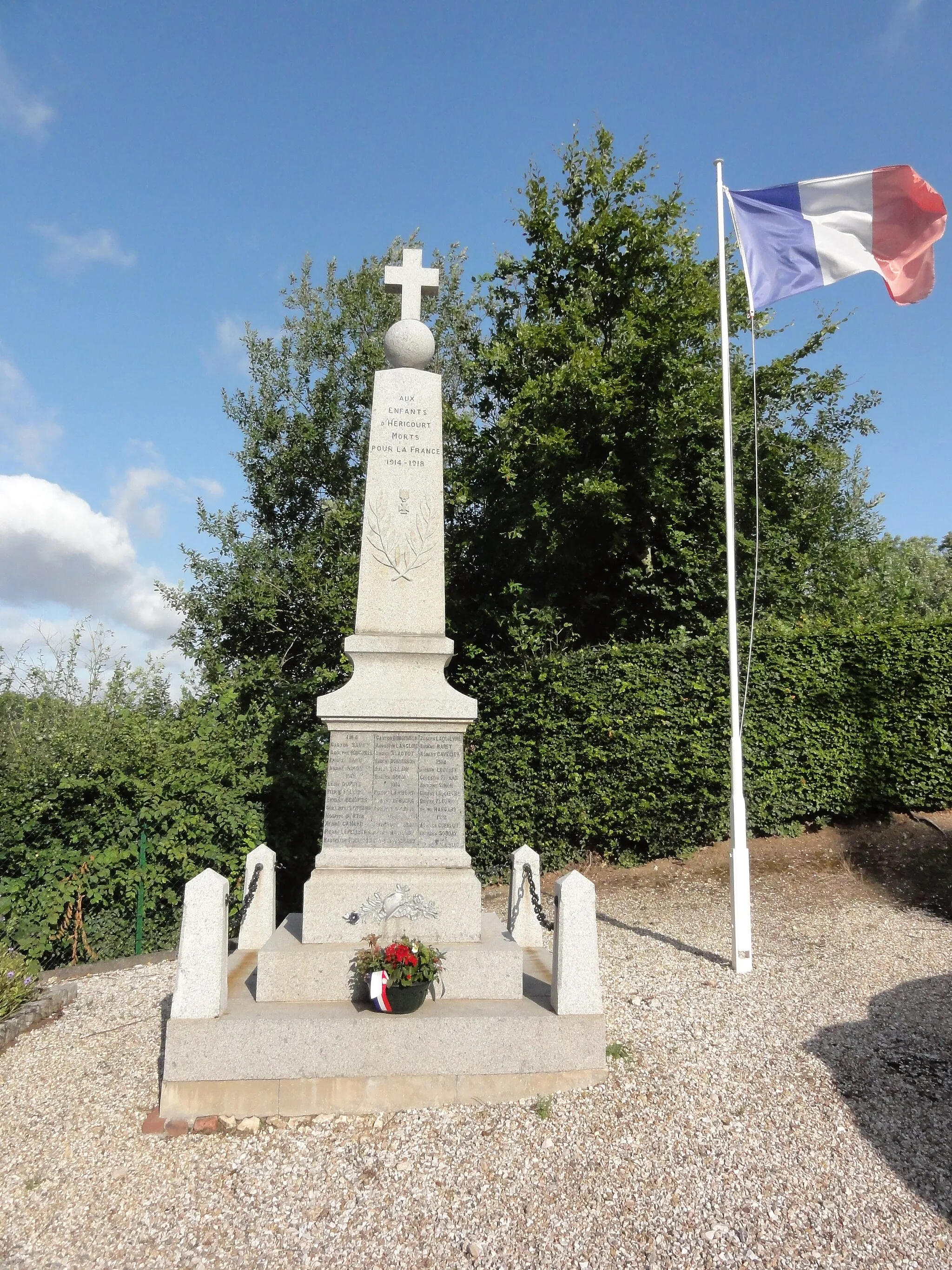 Photo showing: Héricourt-en-Caux (Seine-Mar.) monument aux morts