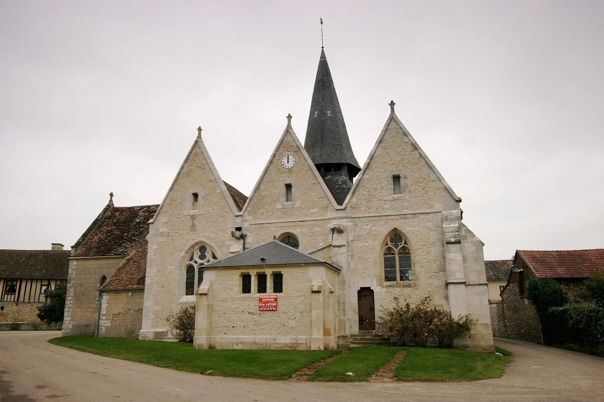 Photo showing: Eglise Notre Dame à Heubécourt-Haricourt, Eure, France