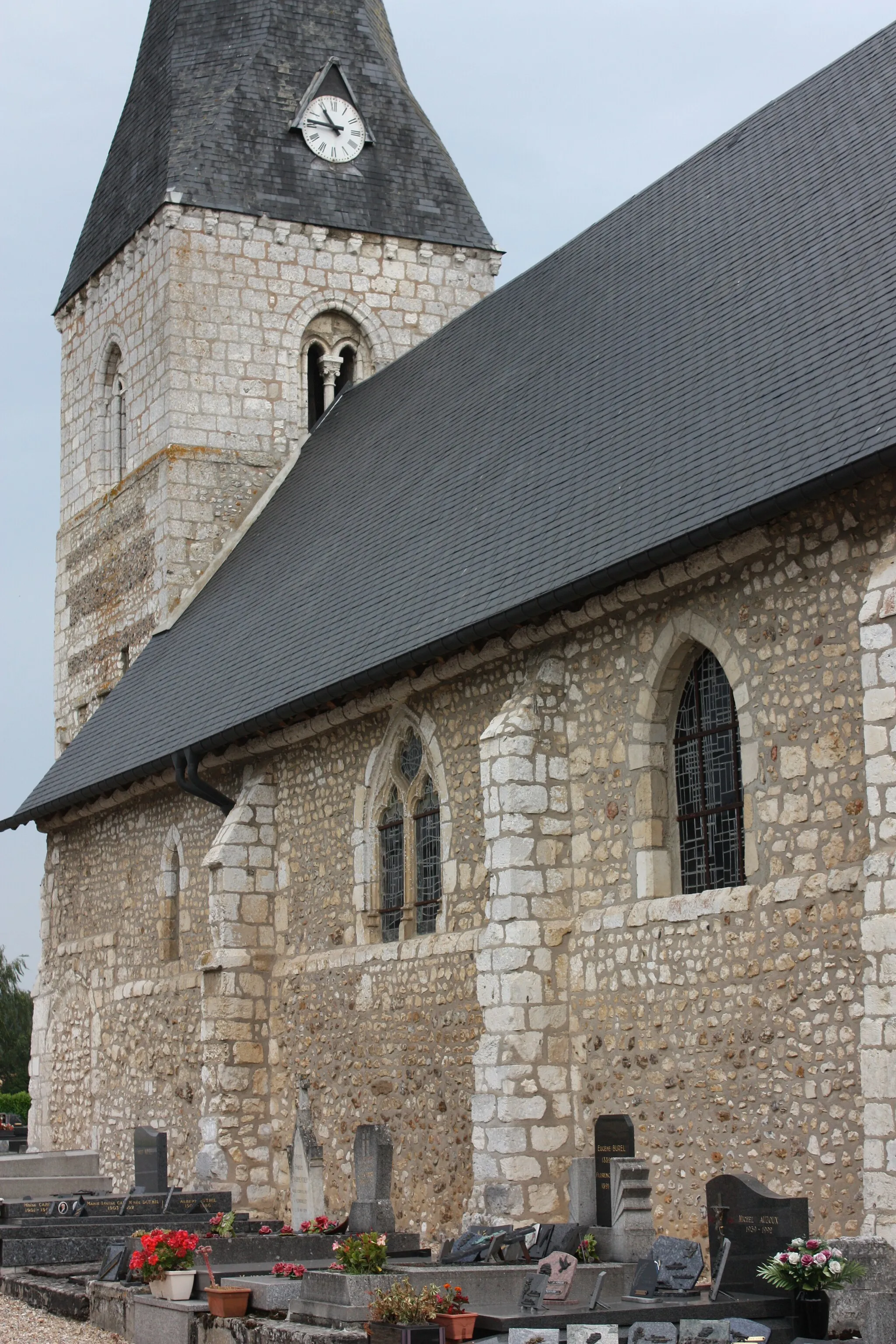 Photo showing: Daubeuf-près-Vatteville - Eglise Saint-Martin