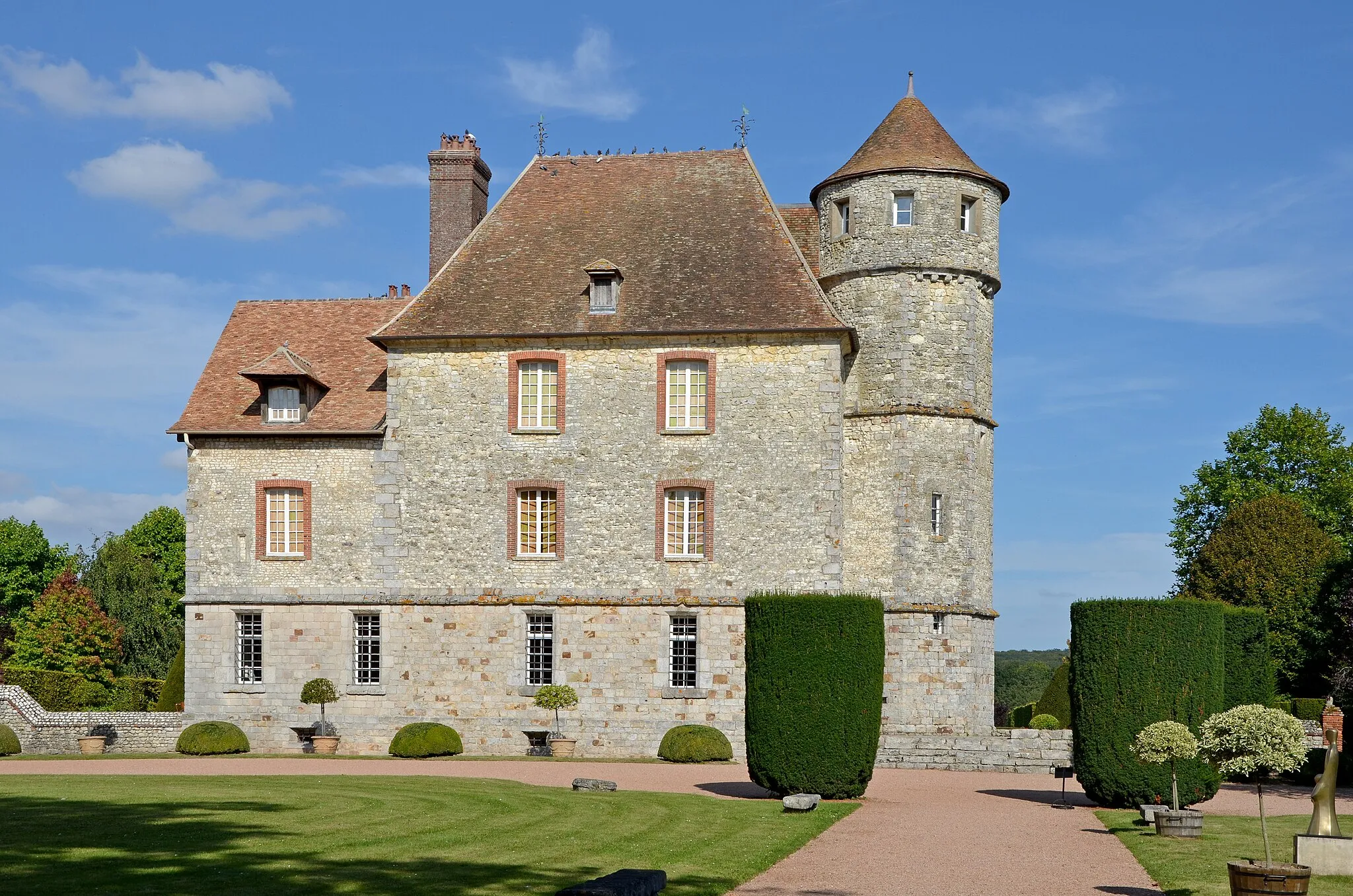 Photo showing: Castle of Vascoeuil, Eure, Normandy, France