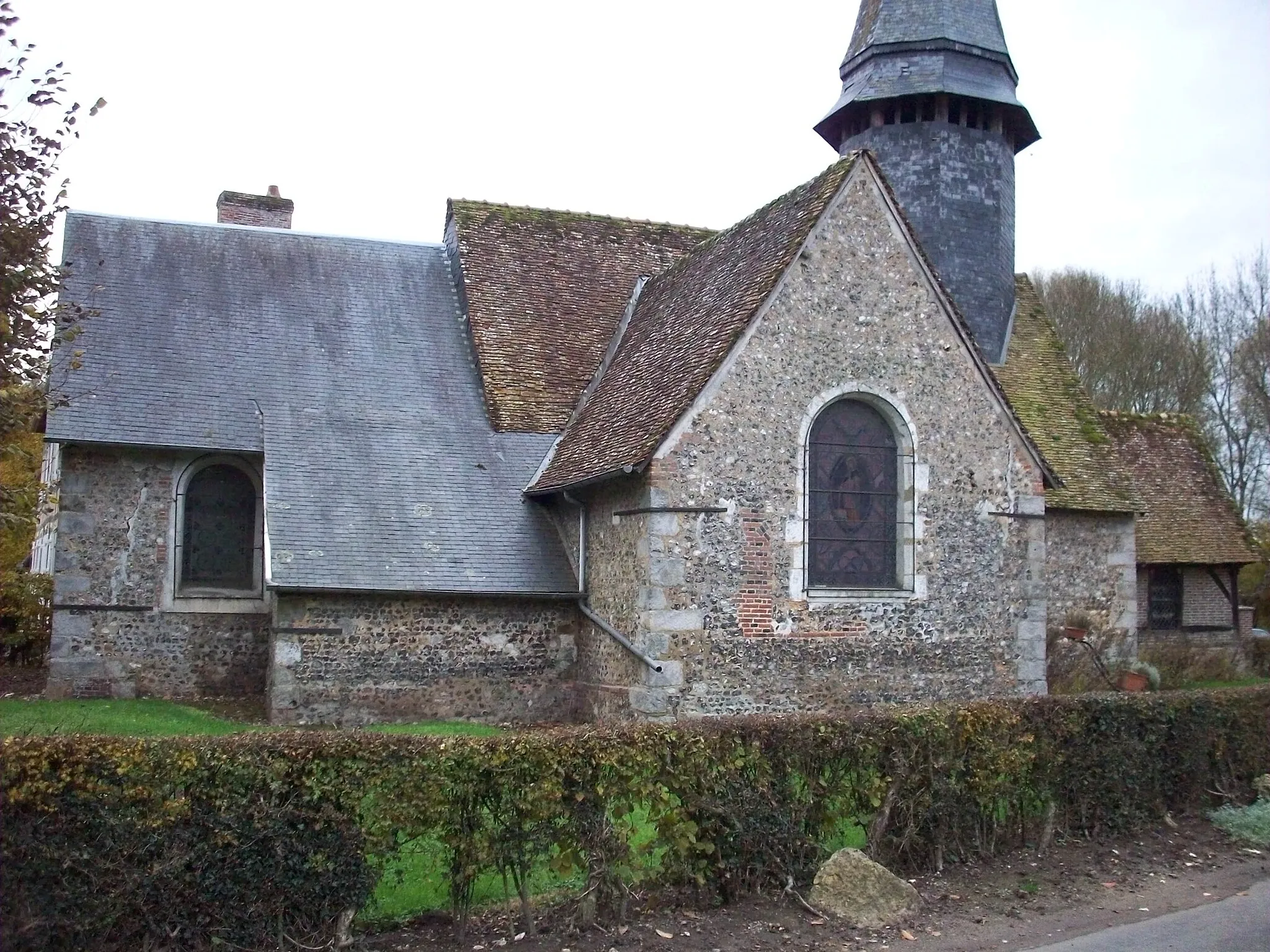 Photo showing: Église Saint-Martin de Lorleau.