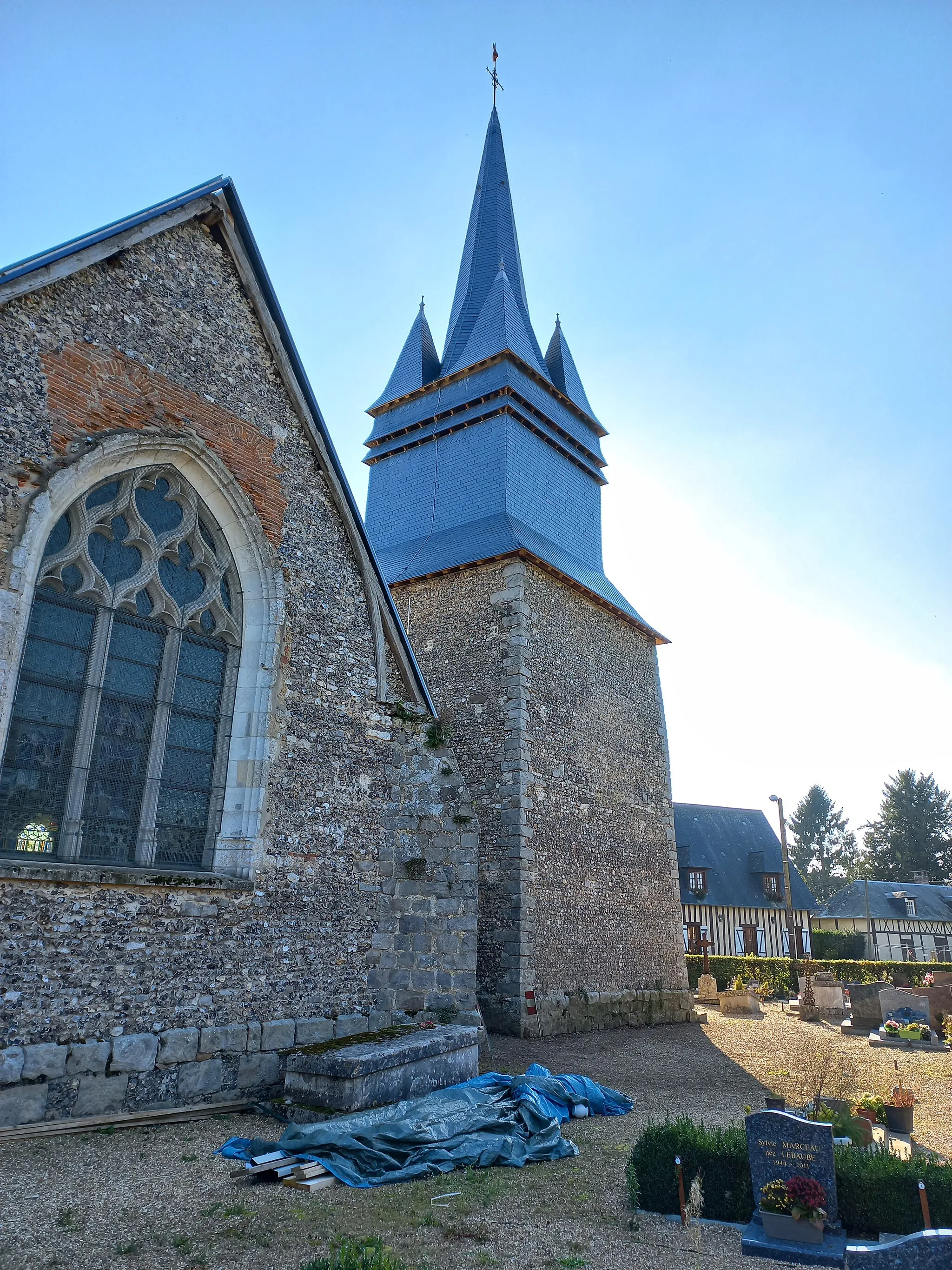 Photo showing: Eglise Notre-Dame de Beauficel-en-Lyons