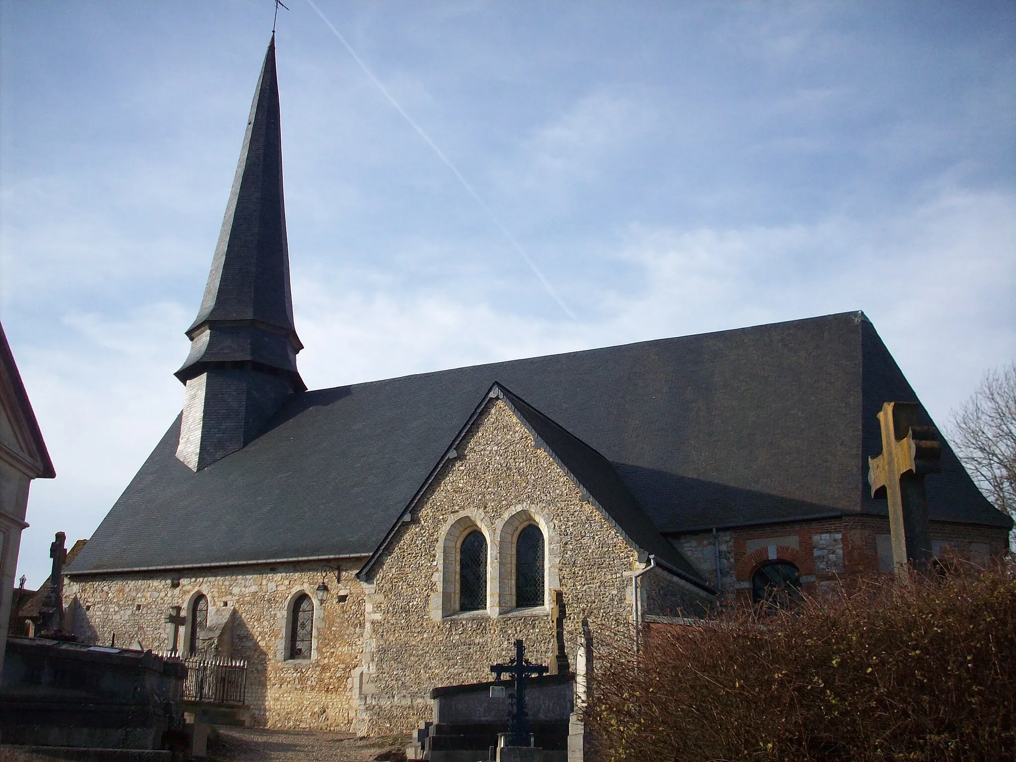 Photo showing: Église Saint-Martin de Bézu-la-Forêt