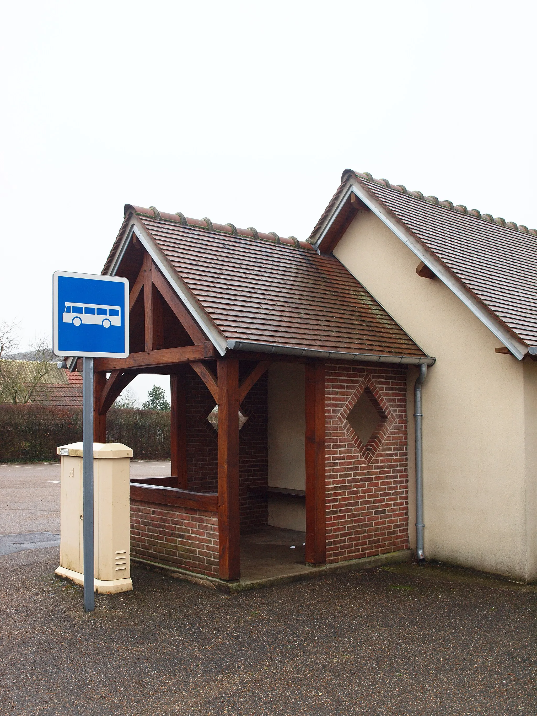 Photo showing: Saint-Julien-de-la-Liègue (Eure, France)