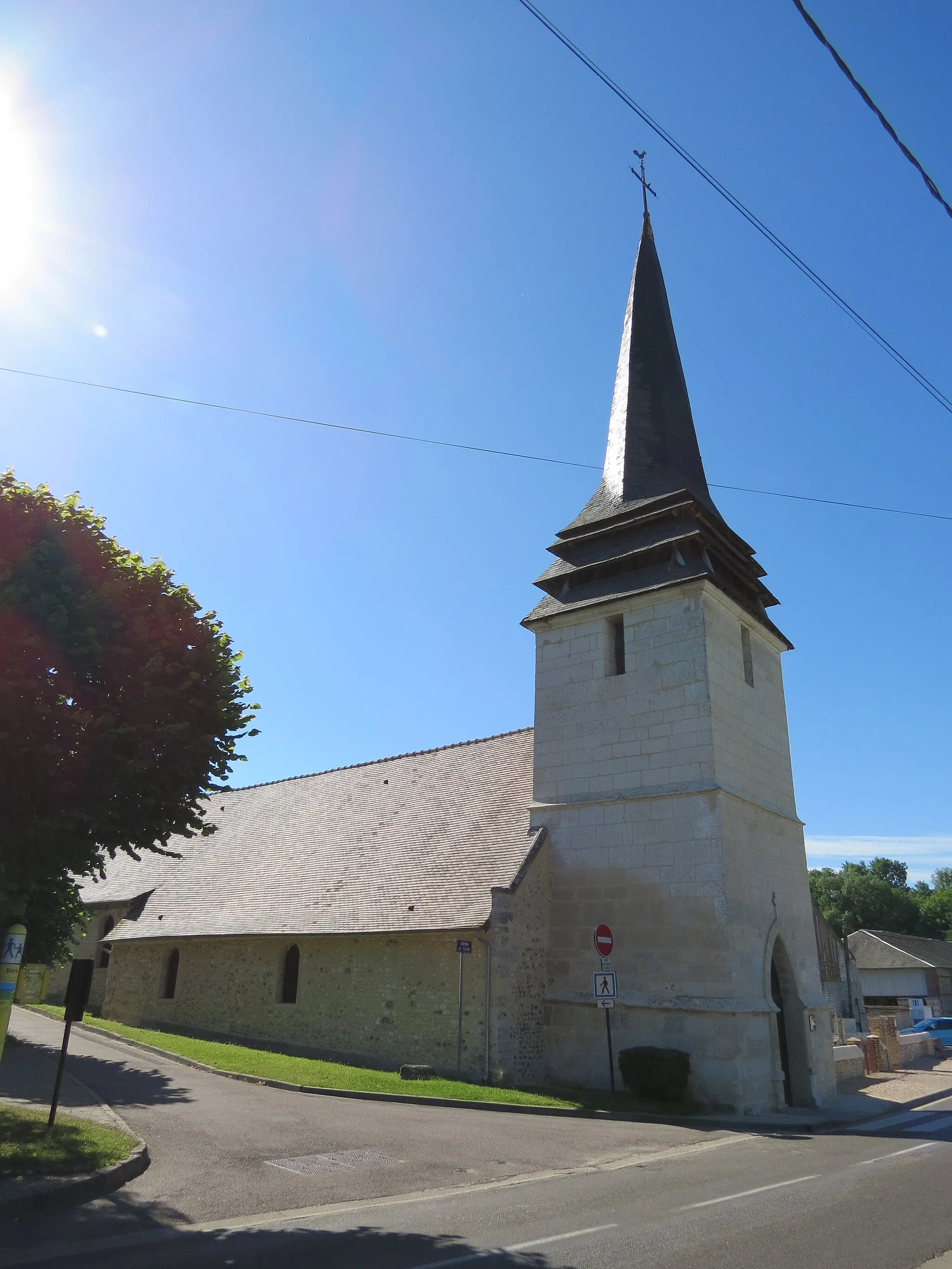 Photo showing: Église Saint-Vaast de Connelles