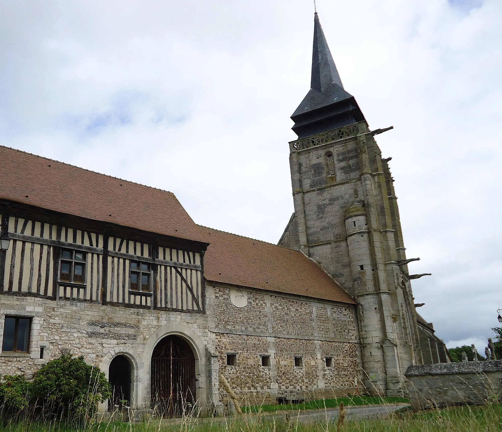Photo showing: Le Mesnil-Jourdan, église Notre-Dame XVe (MH)