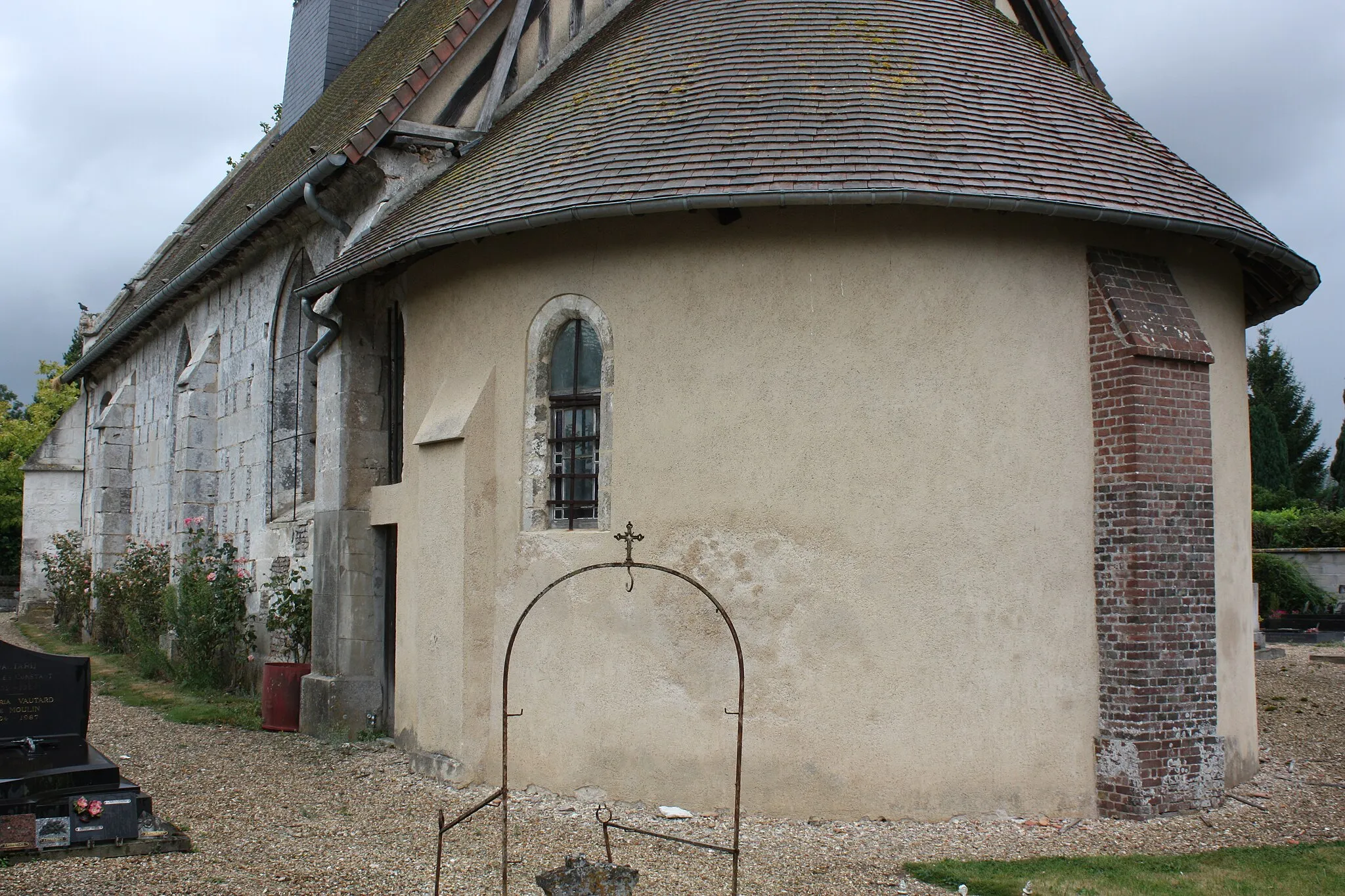 Photo showing: Saint-Nicolas-du-Bosc - Eglise Saint-Nicolas