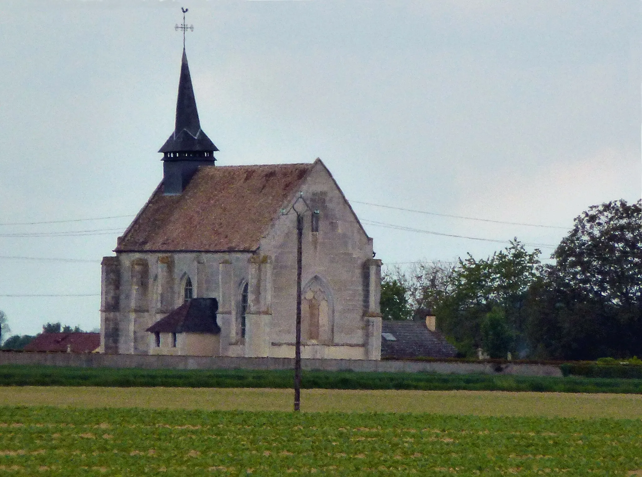 Photo showing: La Pile (Eure, Fr) Église Saint-Léonard