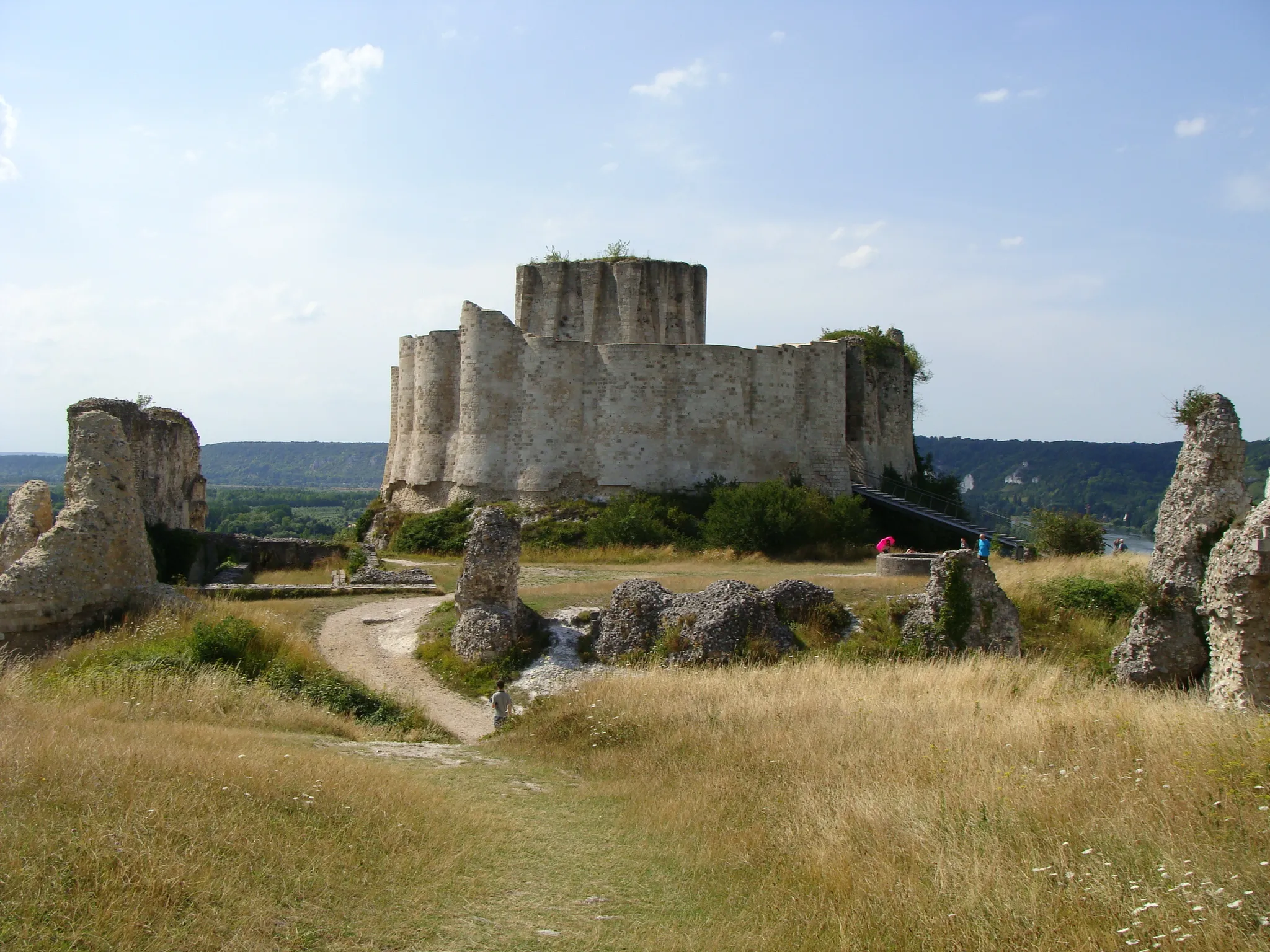 Photo showing: castle of Chateau-Gaillard in Normandy