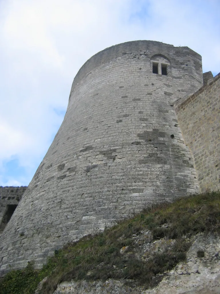 Photo showing: Part of the donjon of Château-Gaillard, Eure, Normandy.