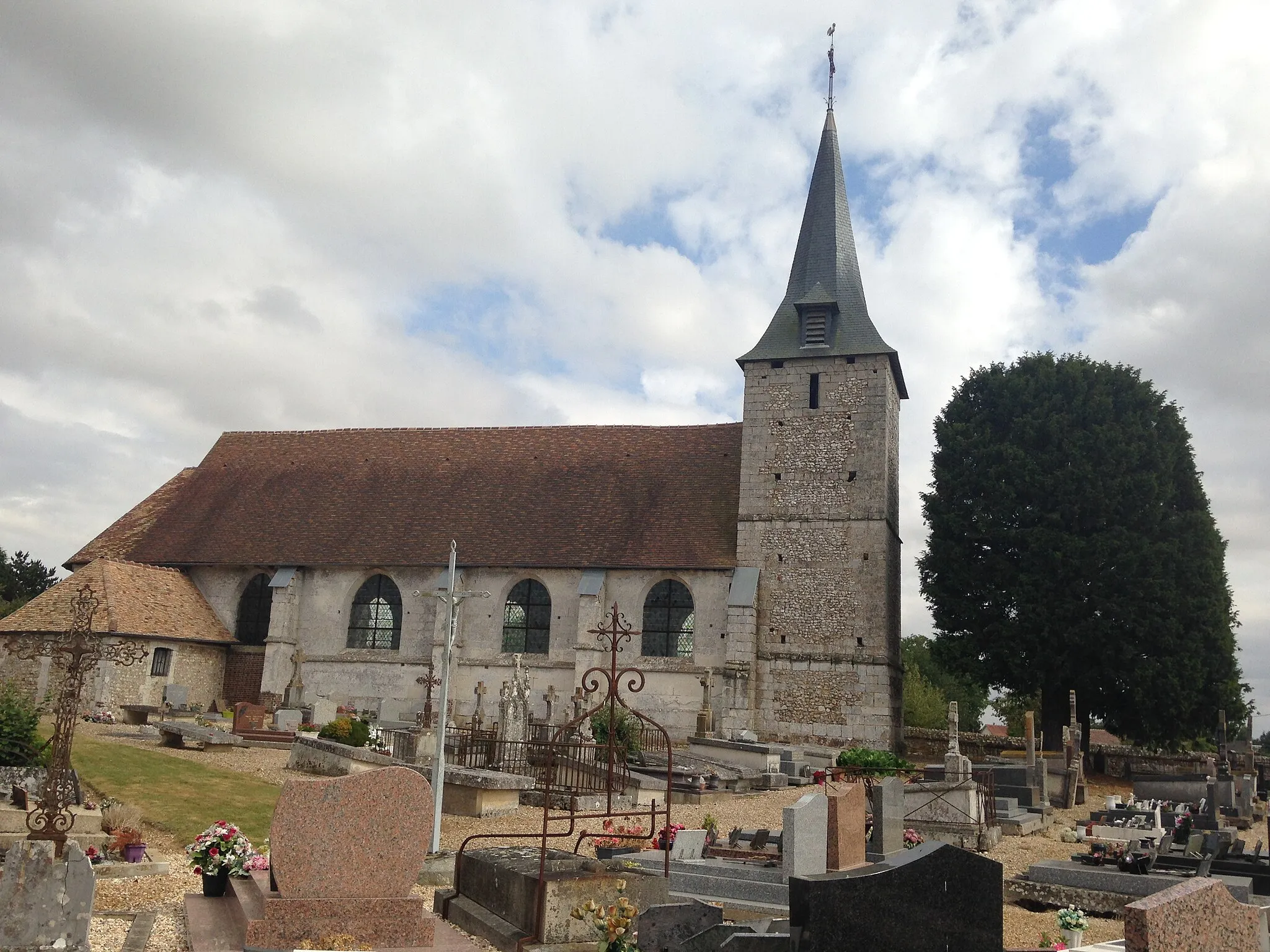 Photo showing: Église Saint-Léger de Vitot, Eure, France