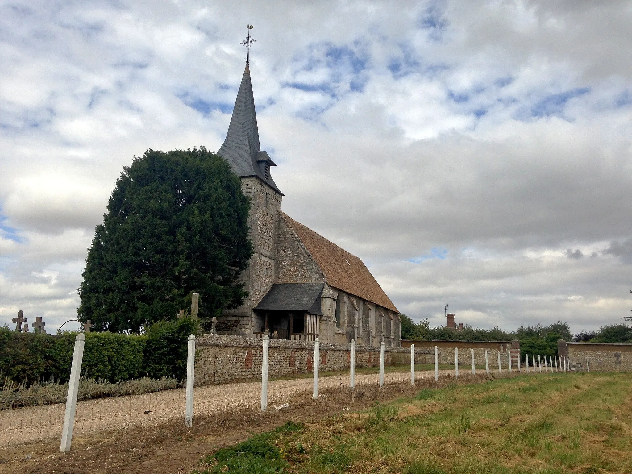 Photo showing: Église Saint-Léger de Vitot, Eure, France