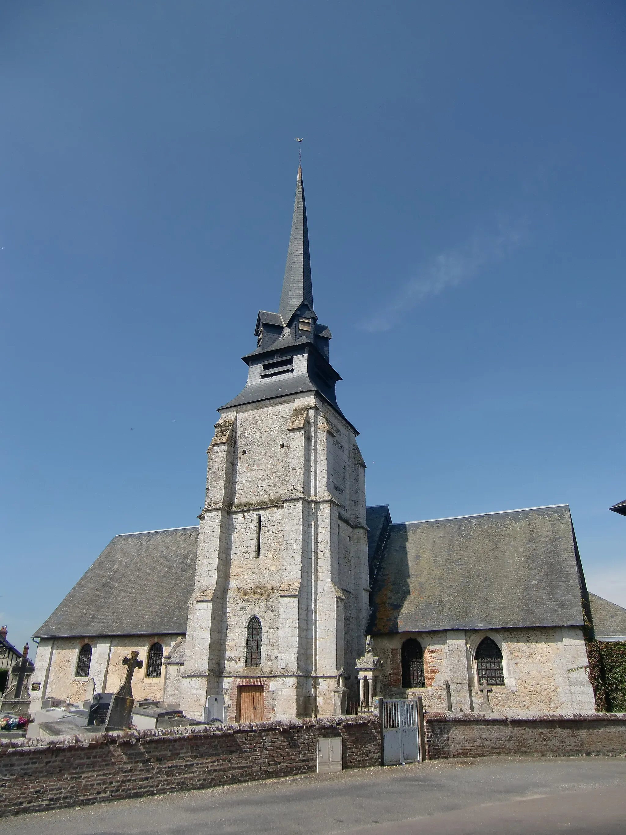 Photo showing: Église paroissiale de La Lande-Saint-Léger (Eure, Normandie, France)