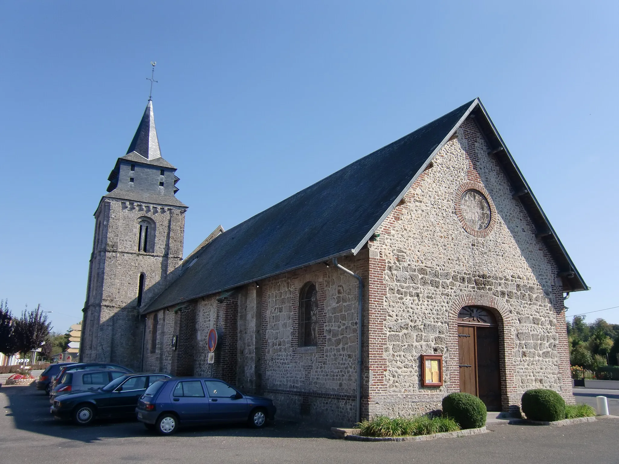Photo showing: église de Saint-Maclou (Eure, Normandie, France)