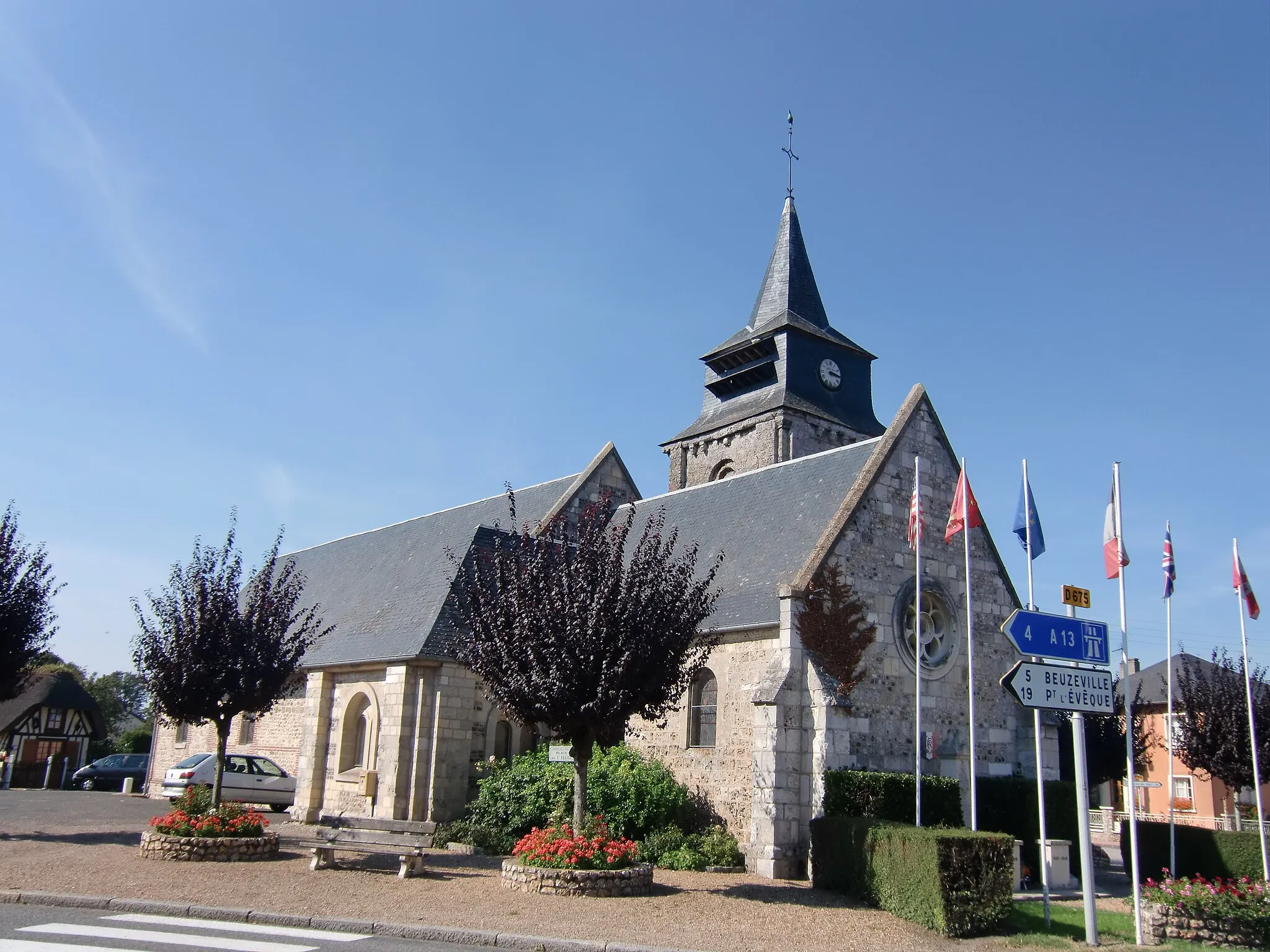 Photo showing: église de Saint-Maclou (Eure, Normandie, France)