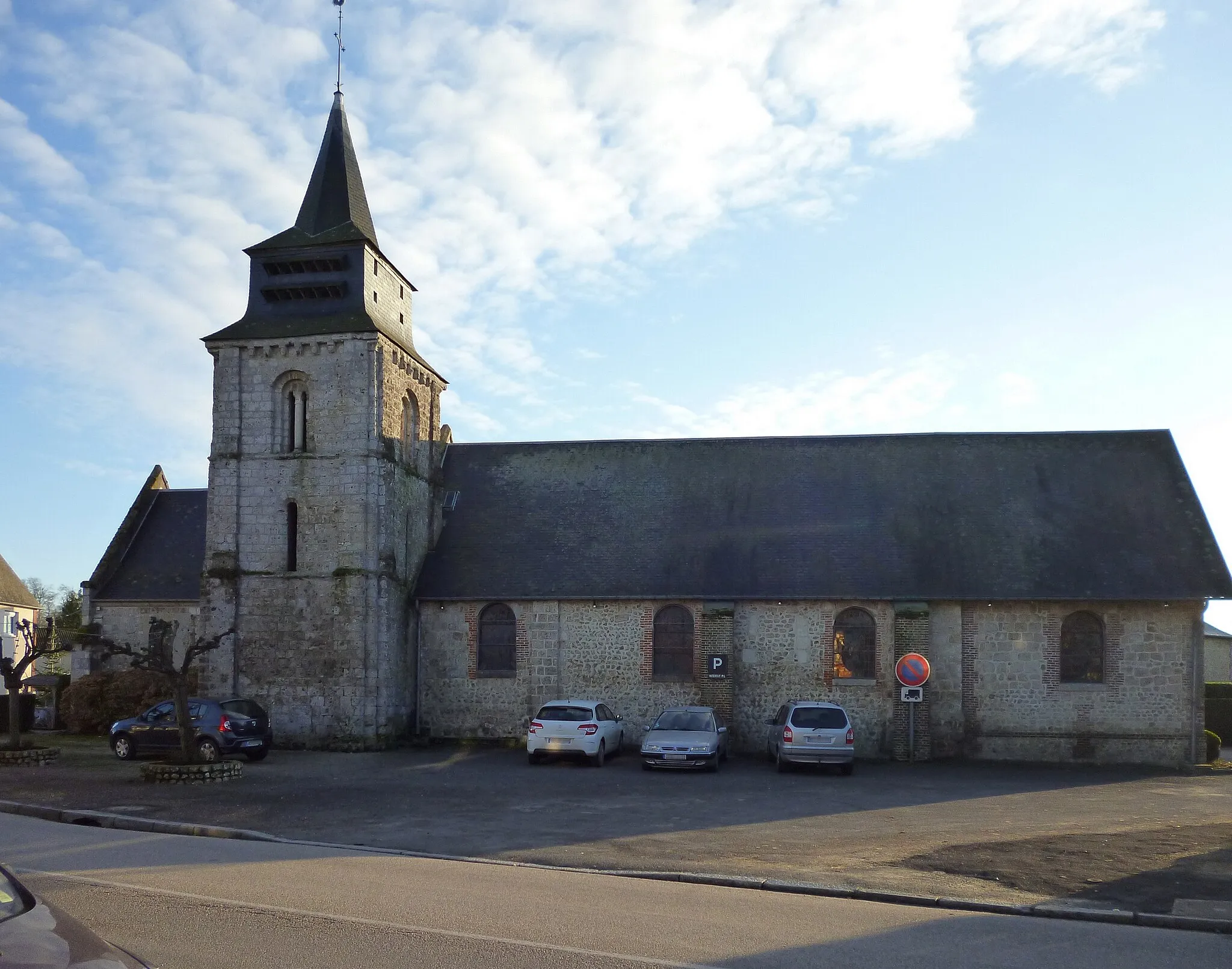 Photo showing: Church Saint-Maclou of Saint-Maclou (Eure, France).