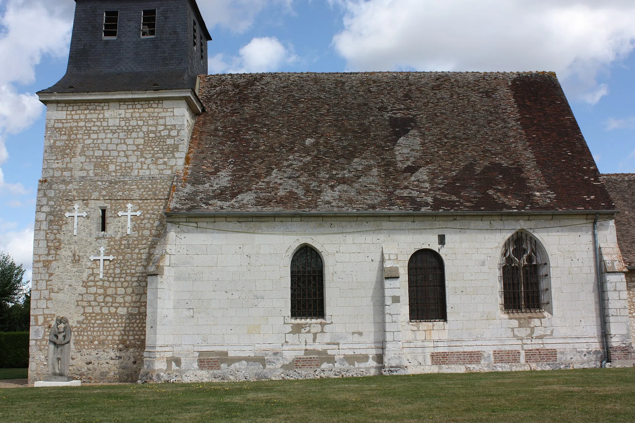 Photo showing: Brosville - Eglise Saint-Martin
Vue générale du Sud