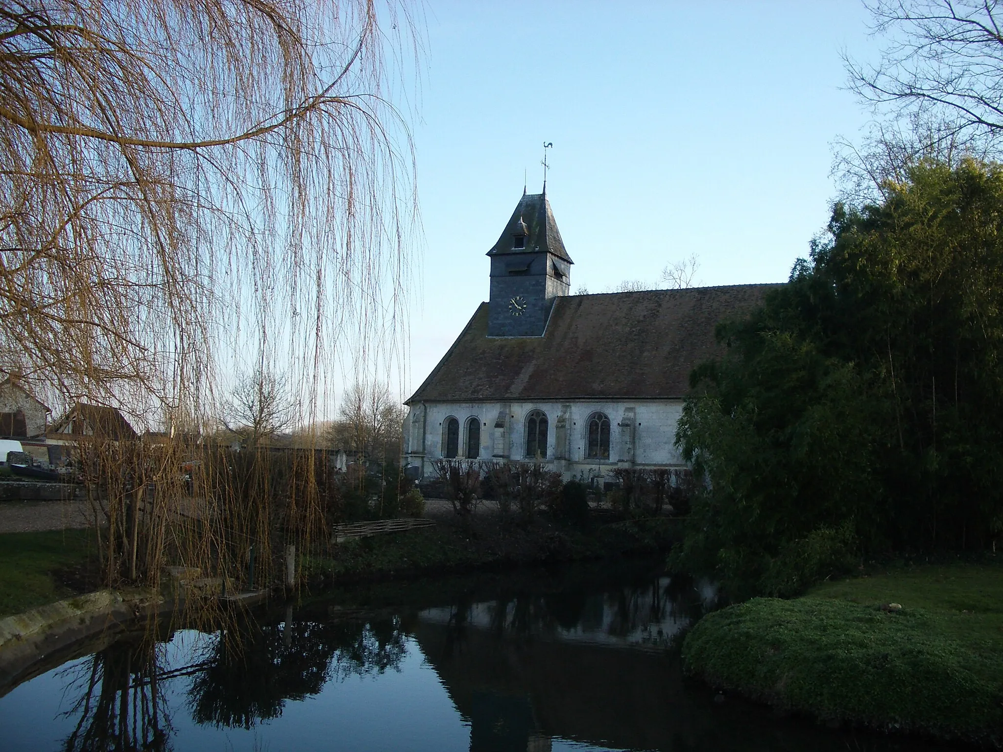 Photo showing: Croisy-sur-Eure (France) church