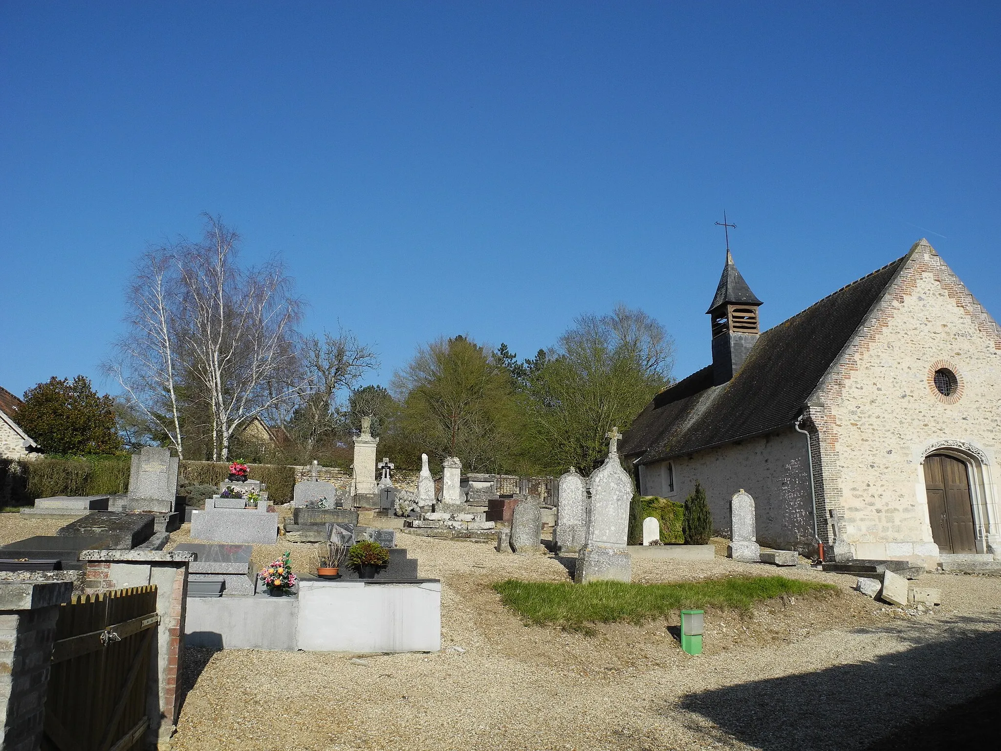 Photo showing: Le cimetière de Cocherel (Eure)