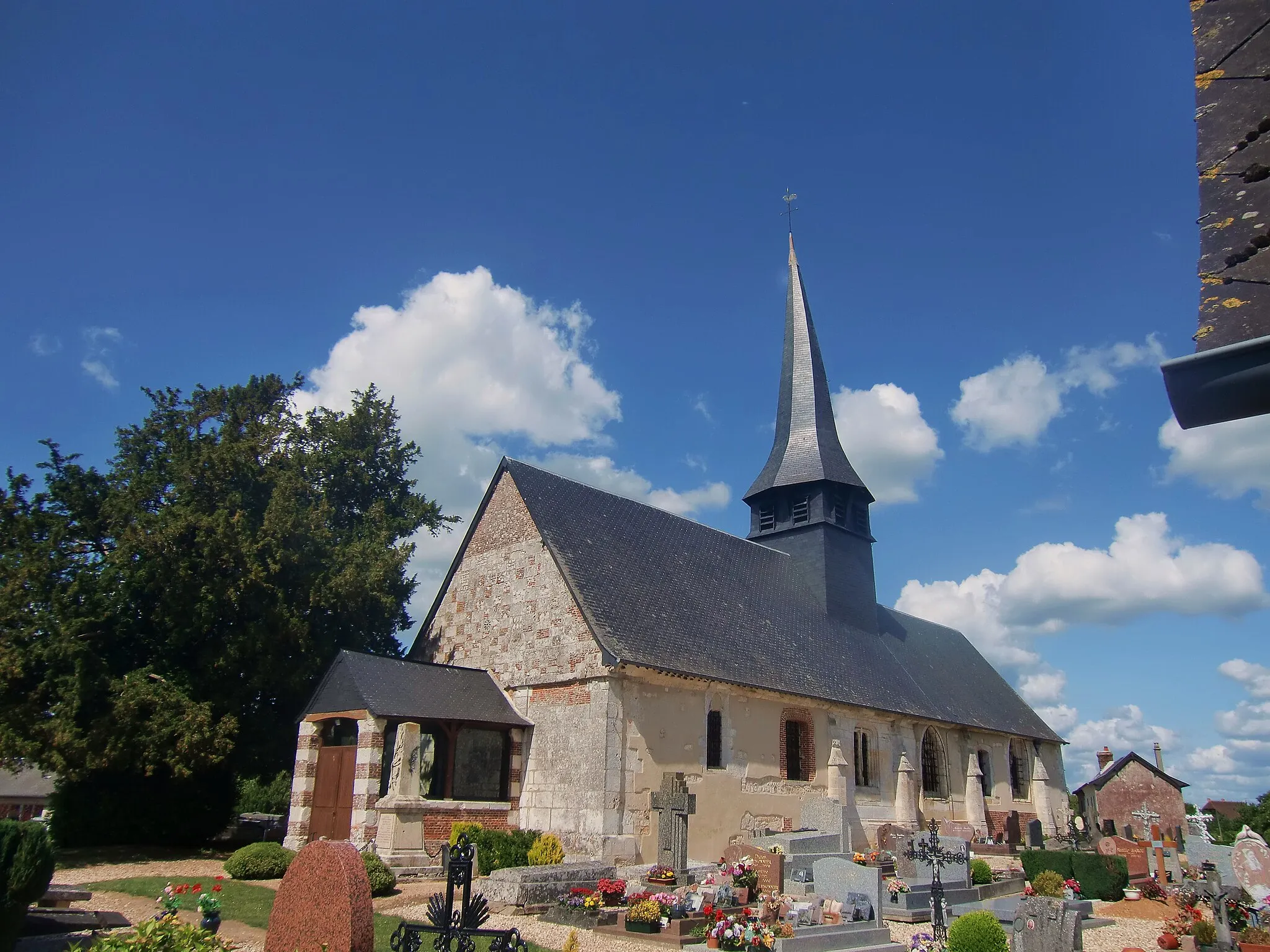 Photo showing: Église d'Épreville-en-Roumois (Eure, Normandie, France)