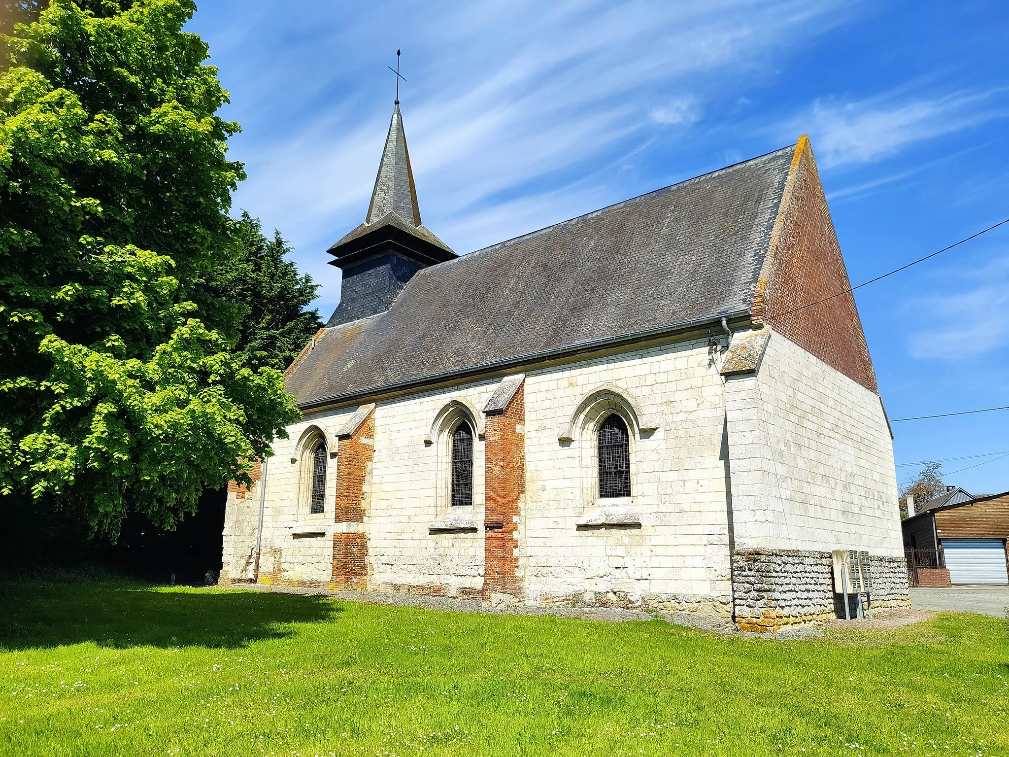 Photo showing: Lafresguimont-Saint-Martin - Eglise de Guibermesni