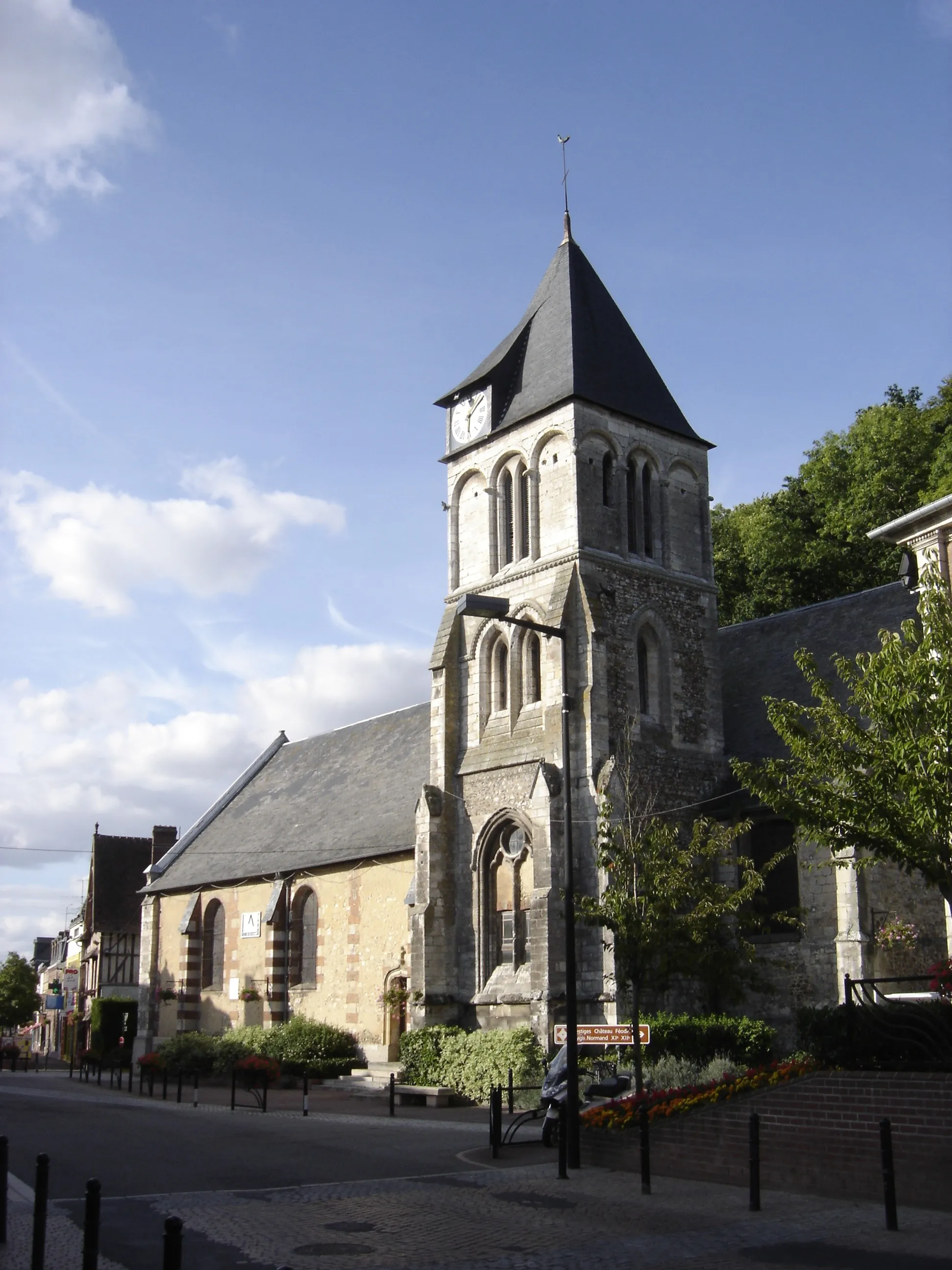 Photo showing: Eglise de Montfort-sur-Risle - Eure - France