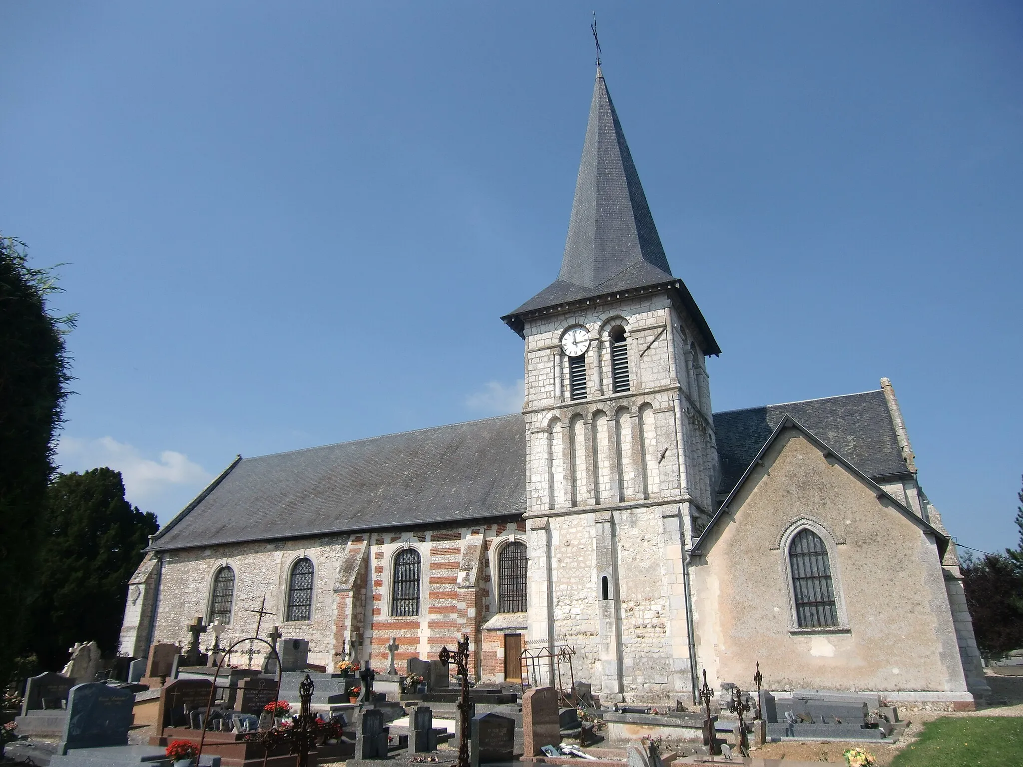 Photo showing: Eglise de Brestot (Eure, Normandie, France)