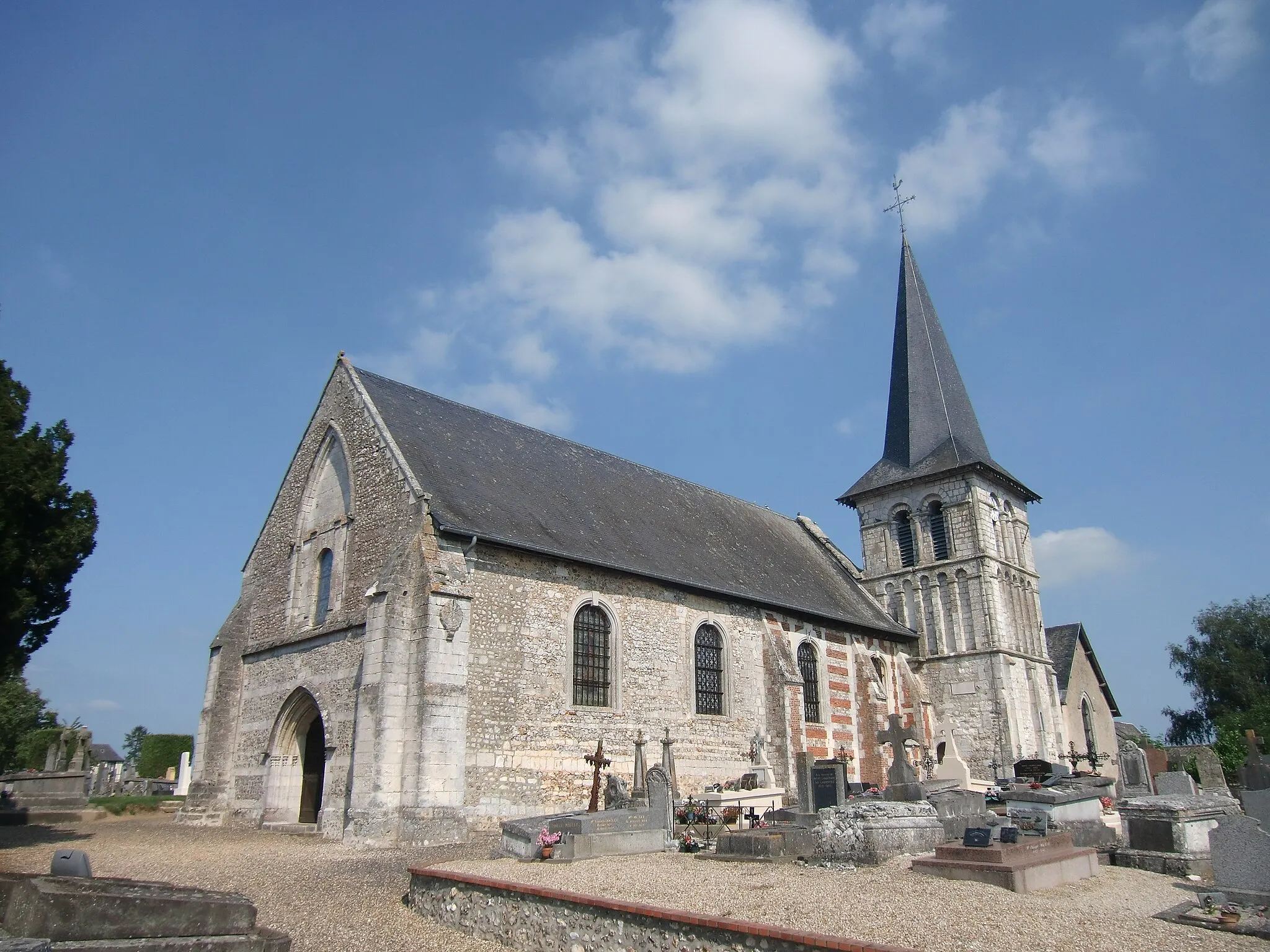 Photo showing: Eglise de Brestot (Eure, Normandie, France)