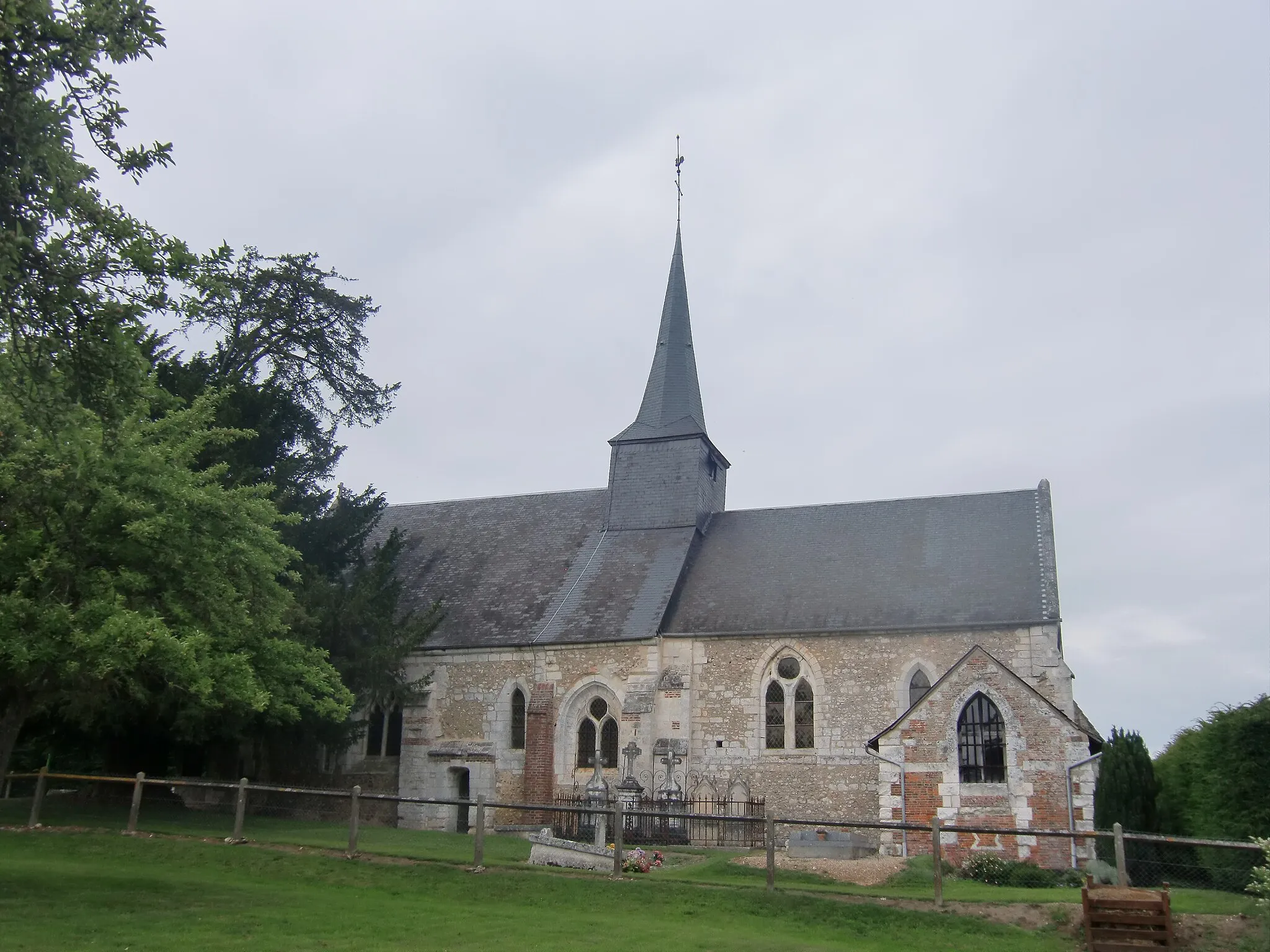 Photo showing: Église de Touville (Eure, Normandie, France)