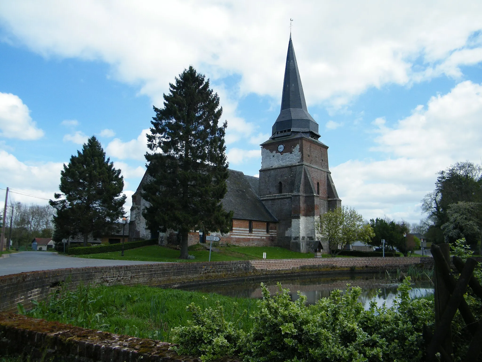 Photo showing: L'église.