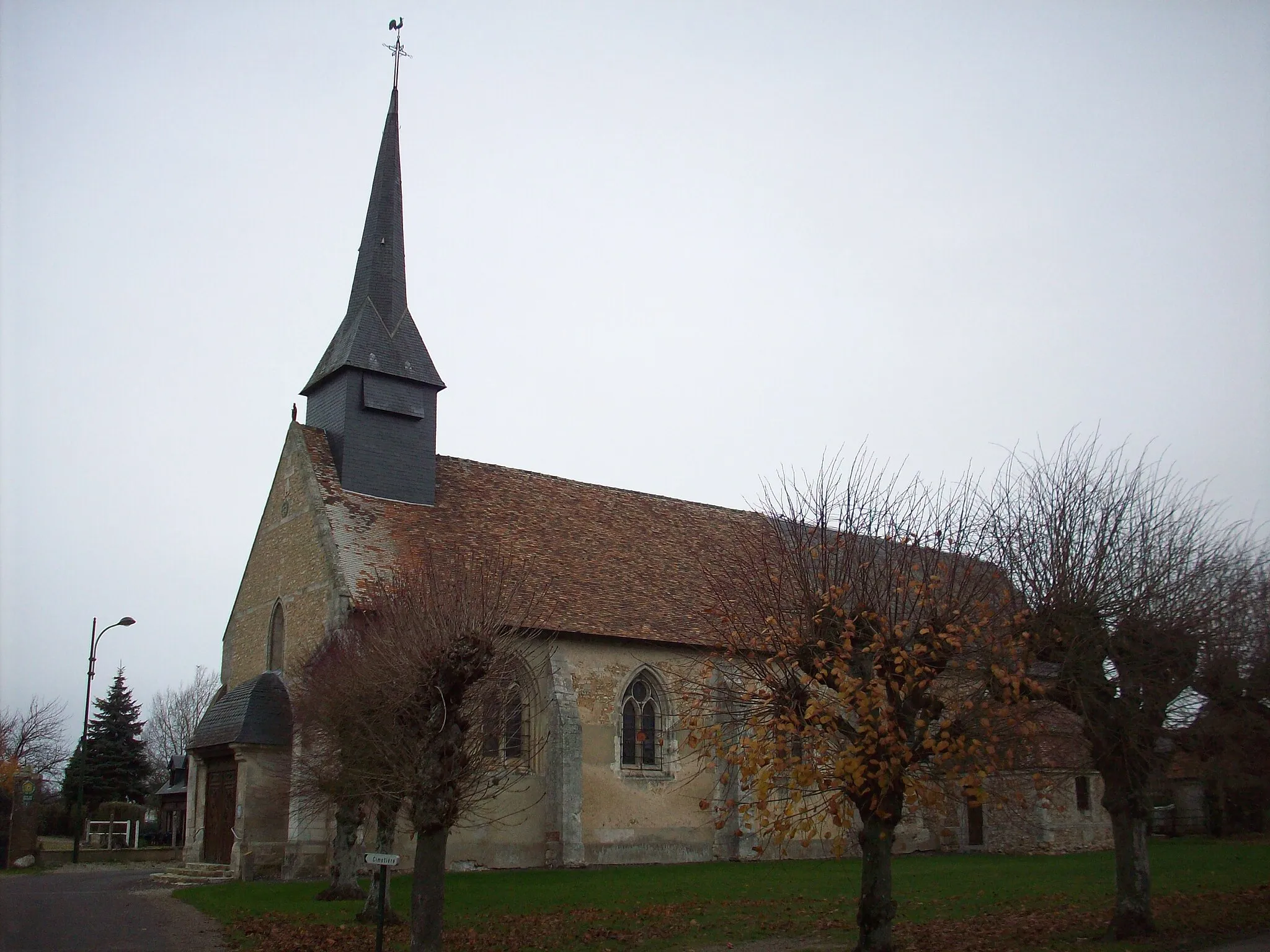 Photo showing: Église Sainte-Clotilde de Calleville.