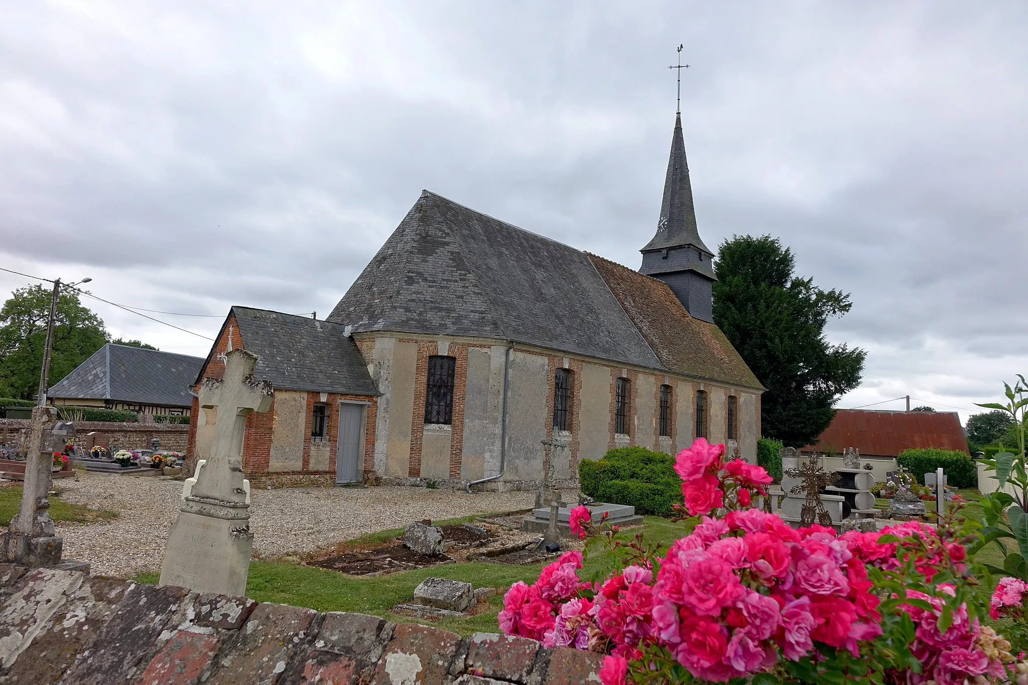 Photo showing: Église de Saint-Paul-de-Fourques, Eure, France