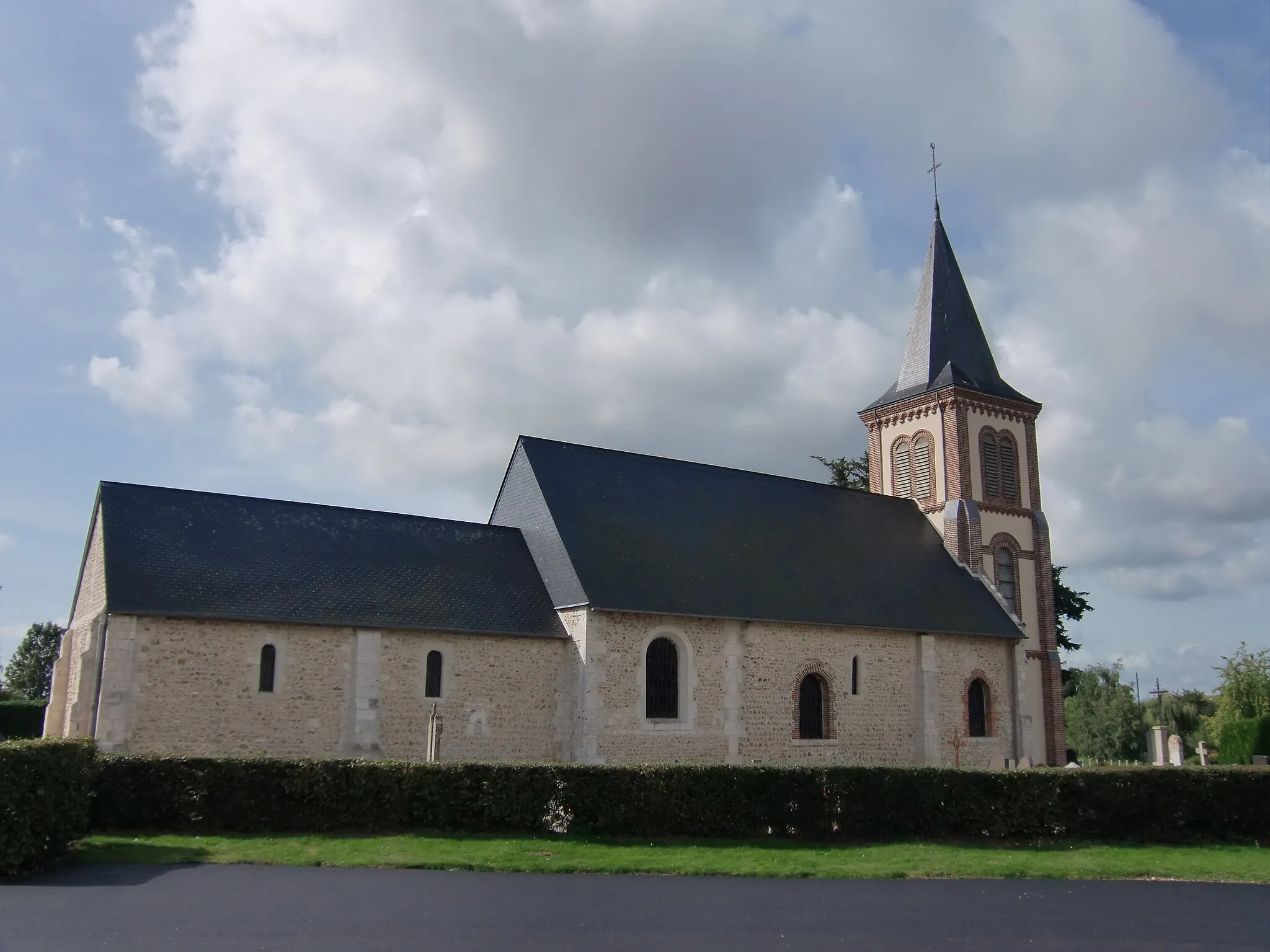 Photo showing: église de Valletot (Eure, Normandie, France)