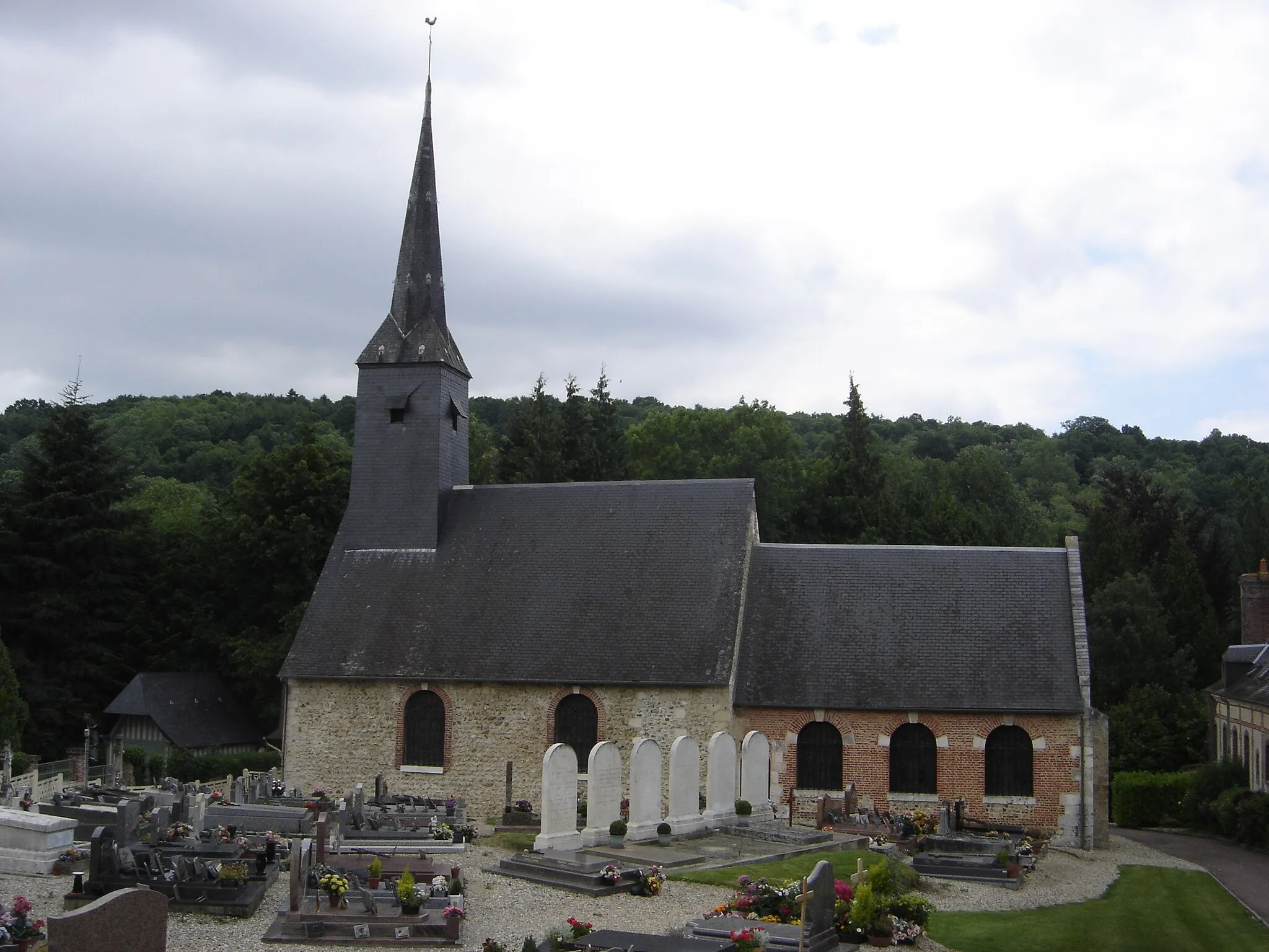 Photo showing: église de Tourville sur Pont-Audemer (Eure - France)