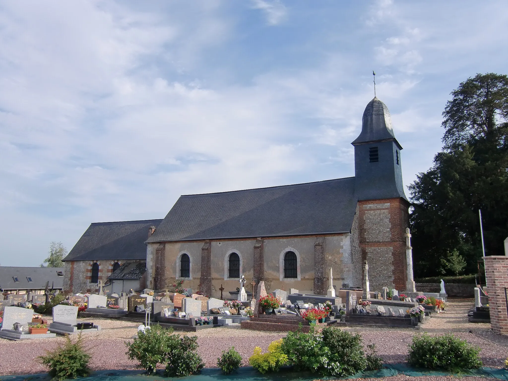 Photo showing: église de Manneville-sur-Risle (Eure, Normandie, France)