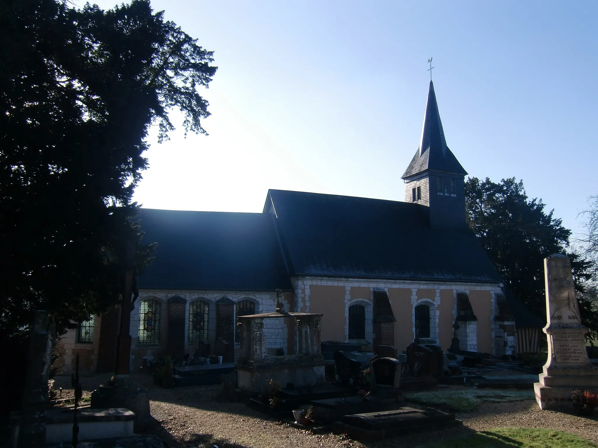 Photo showing: Eglise de Colletot (Eure, Normandie, France)