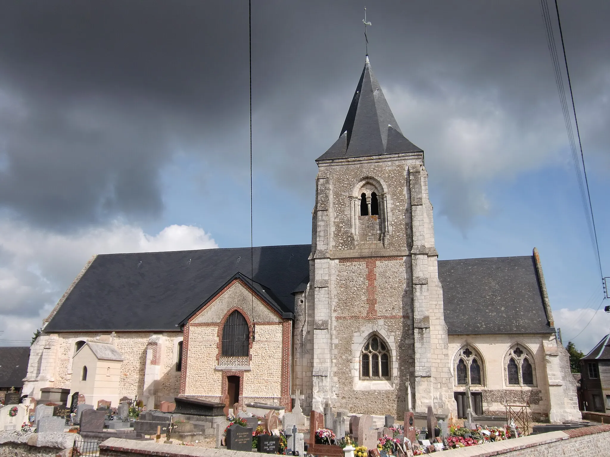 Photo showing: église d'Etréville (Eure, Normandie, France)