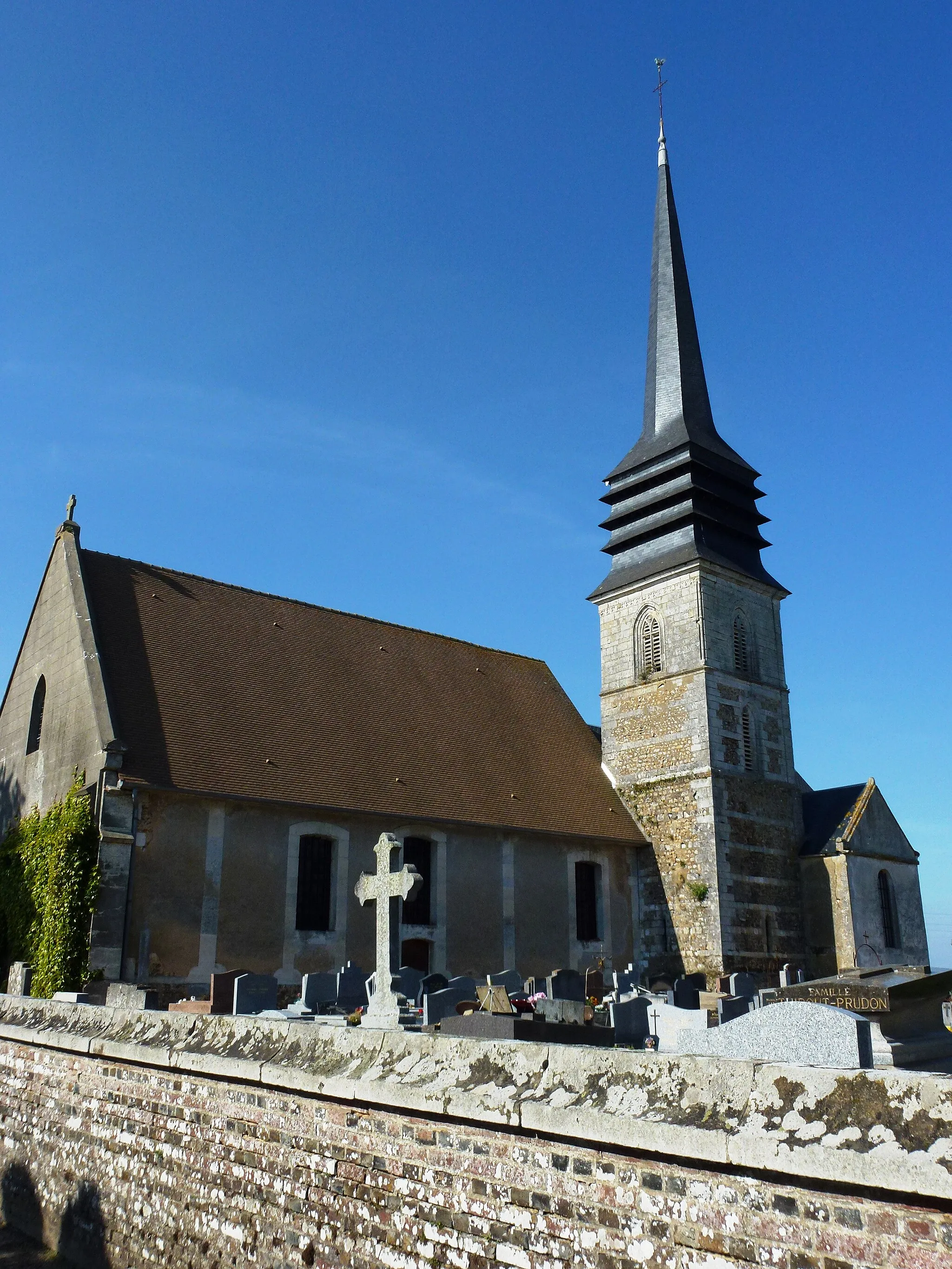 Photo showing: Courbépine (Eure, Fr) église Sant-Martin