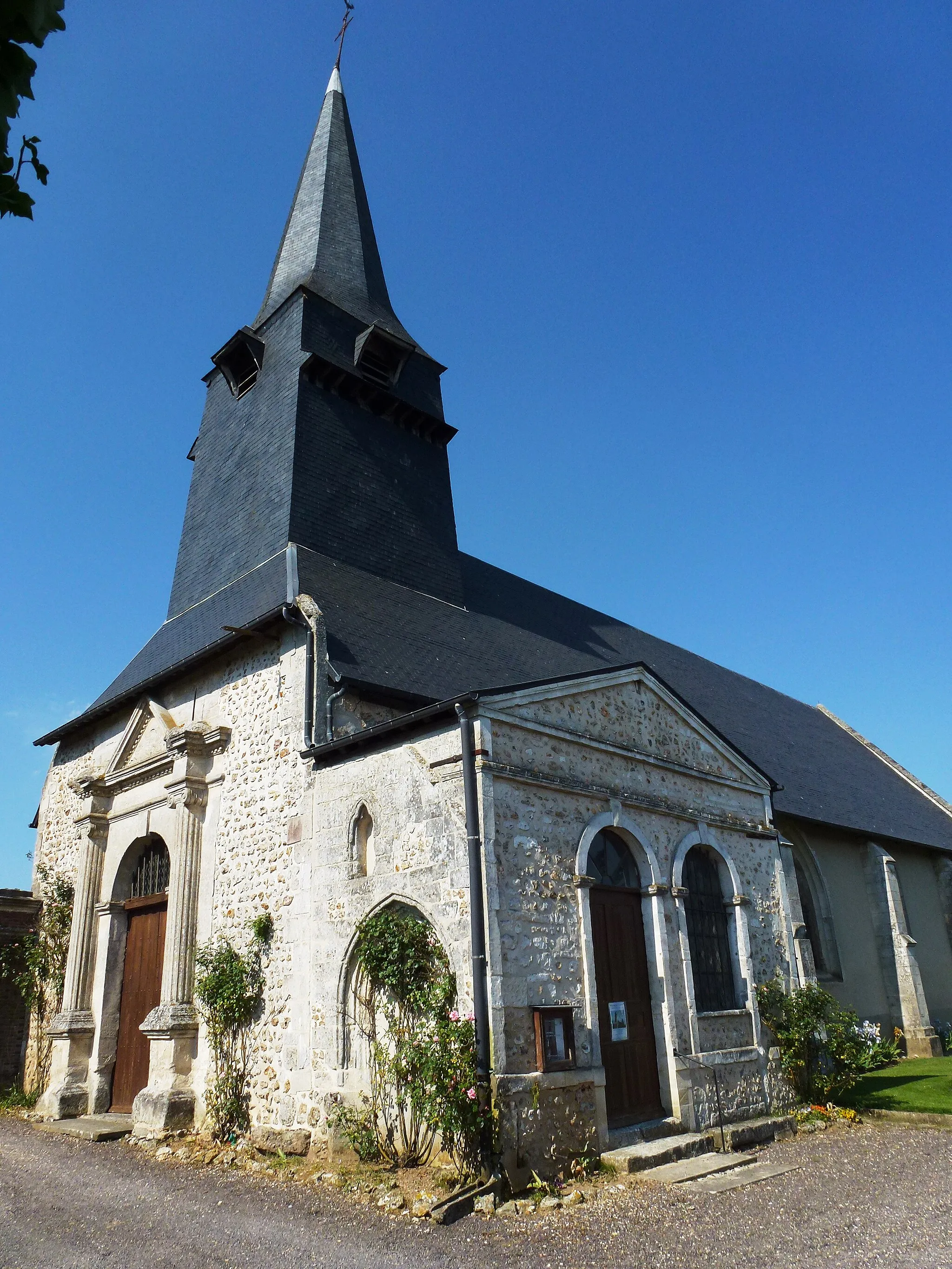 Photo showing: Émanville (Eure, Fr) église Saint-Etienne