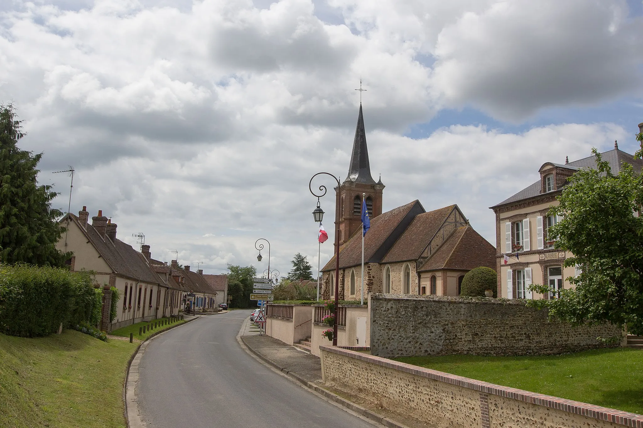 Photo showing: Vue du village des Barils (Eure, Normandie, France)