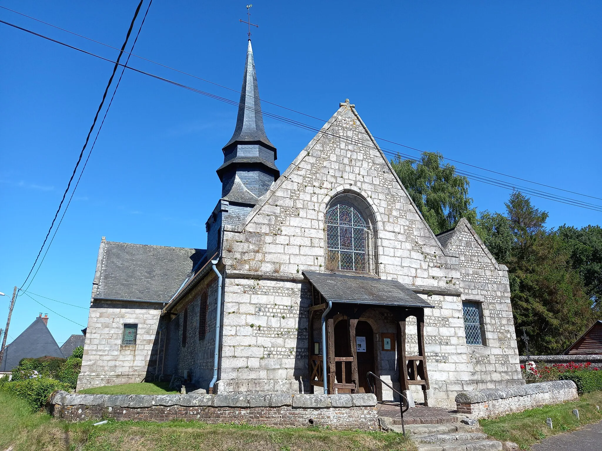 Photo showing: église Saint-Remi de Belmesnil (église située en Seine-Maritime, en France)