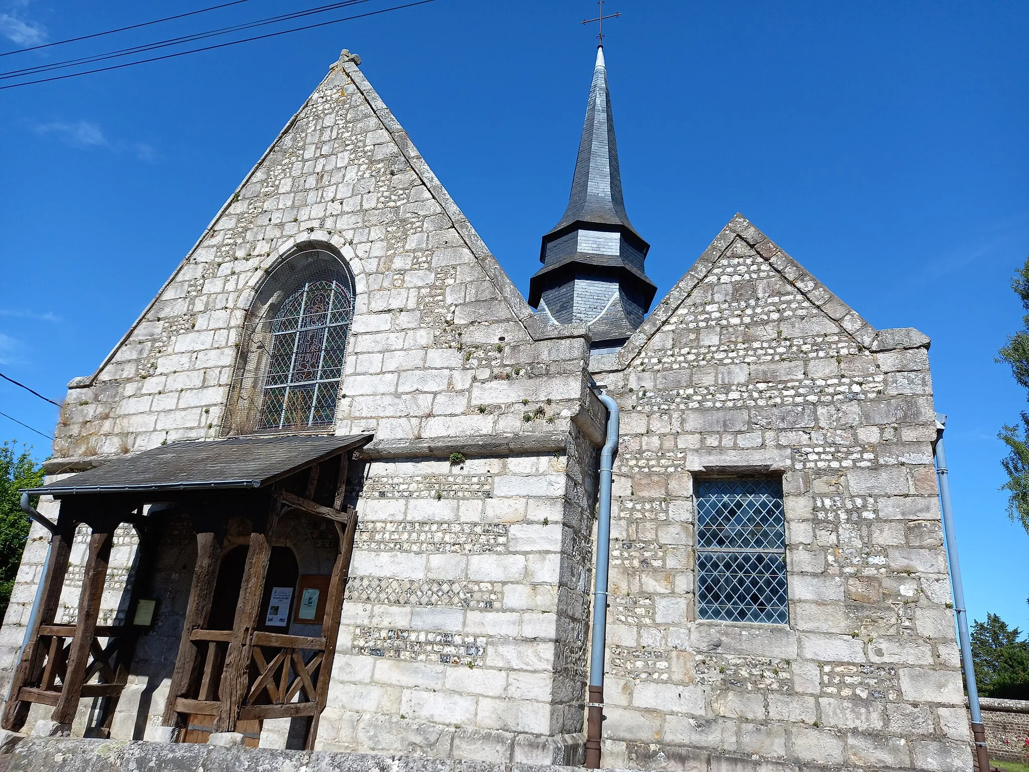 Photo showing: église Saint-Remi de Belmesnil (église située en Seine-Maritime, en France)