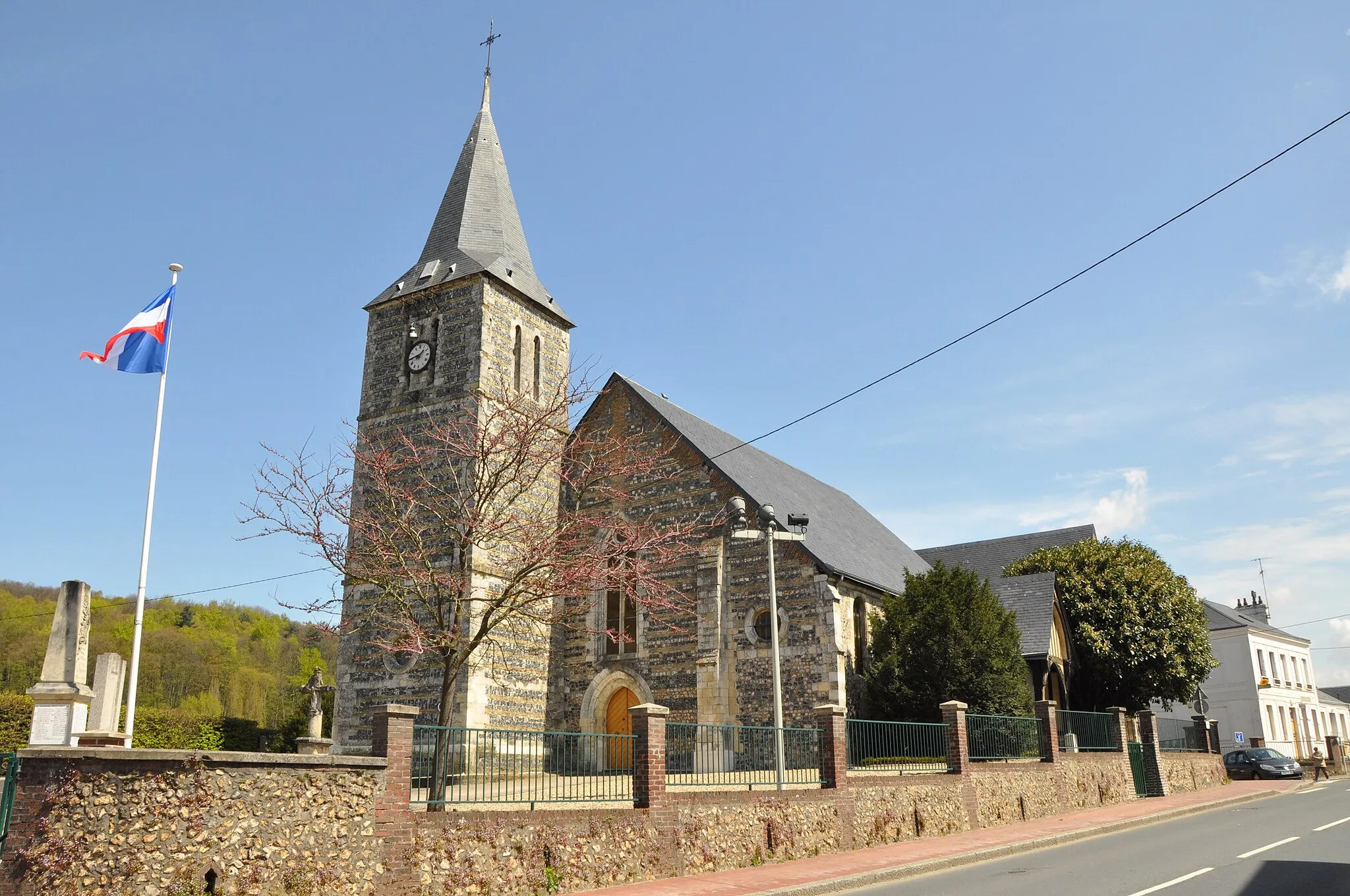 Photo showing: Church of Rouelles (Le Havre, Normandy)