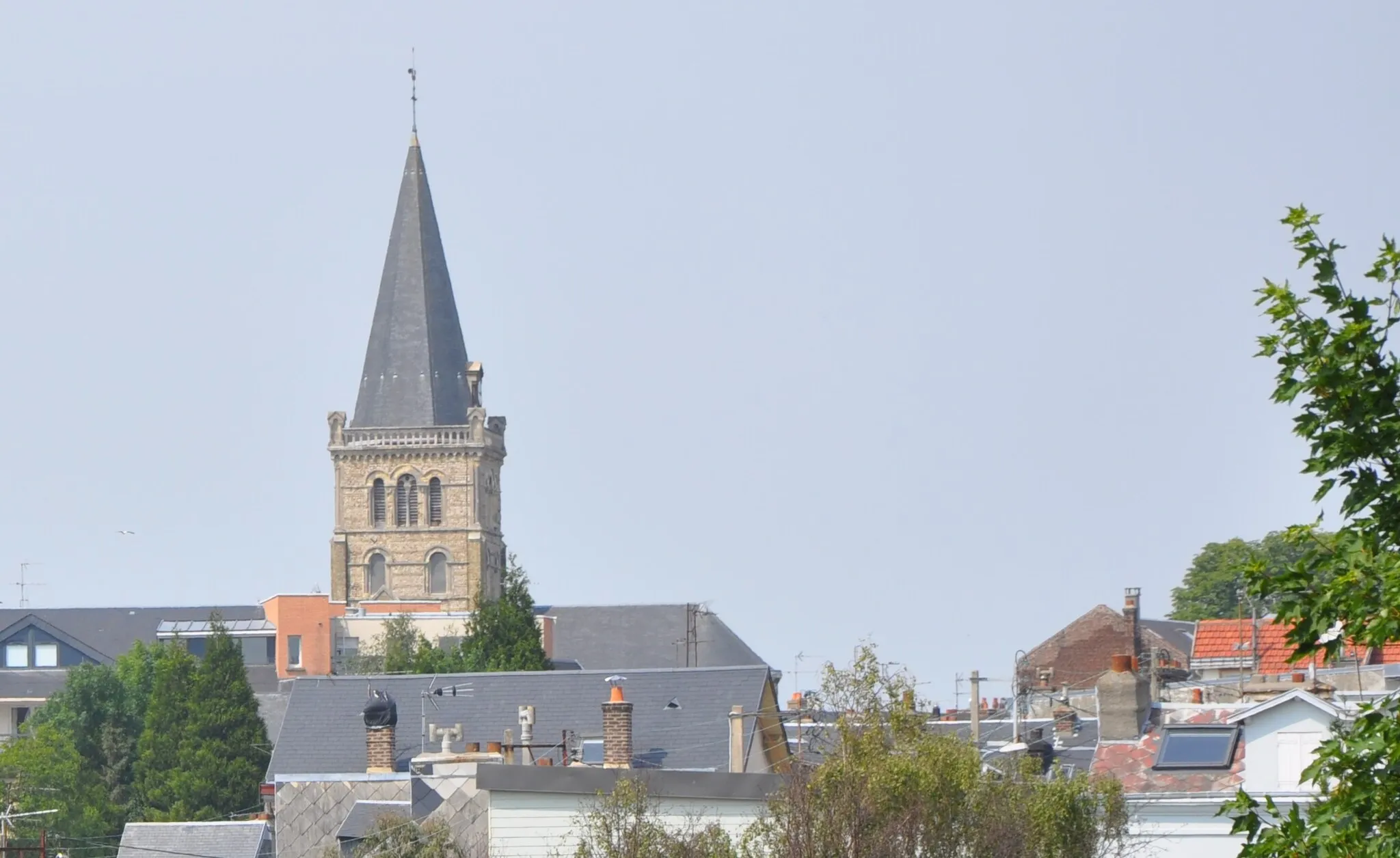 Photo showing: Church "Saint-Denis" in Sanvic (Le Havre, Normandy, France)