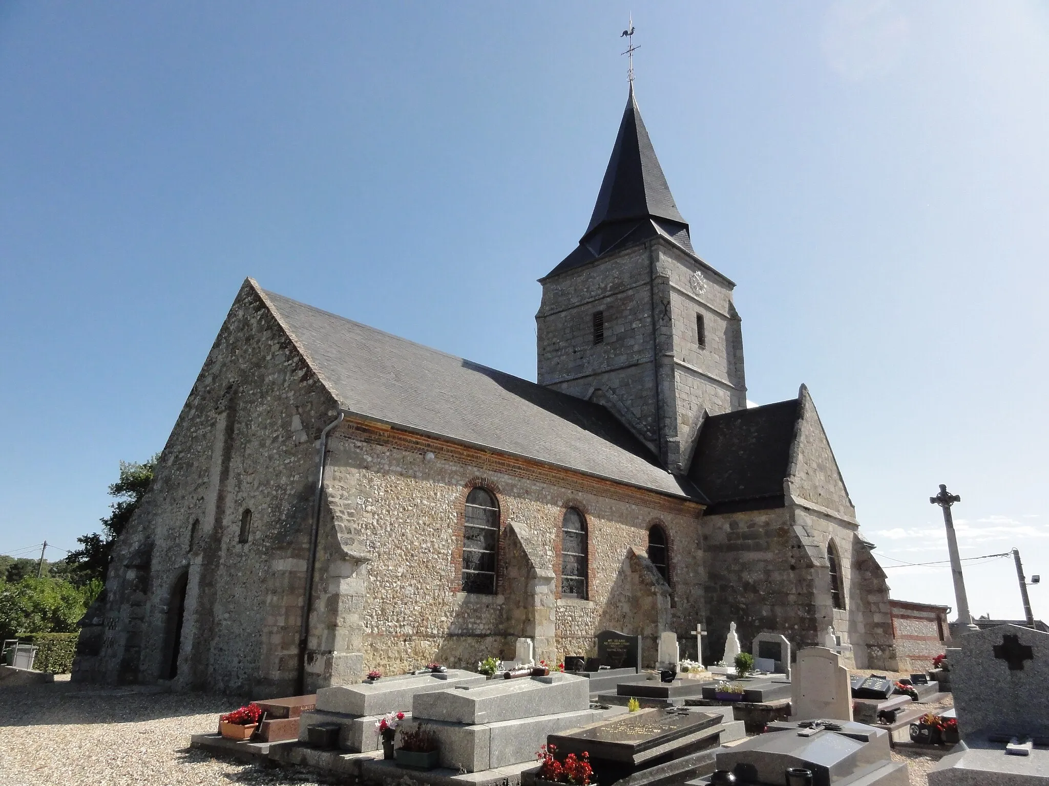 Photo showing: Gerponville (Seine-Mar.) église