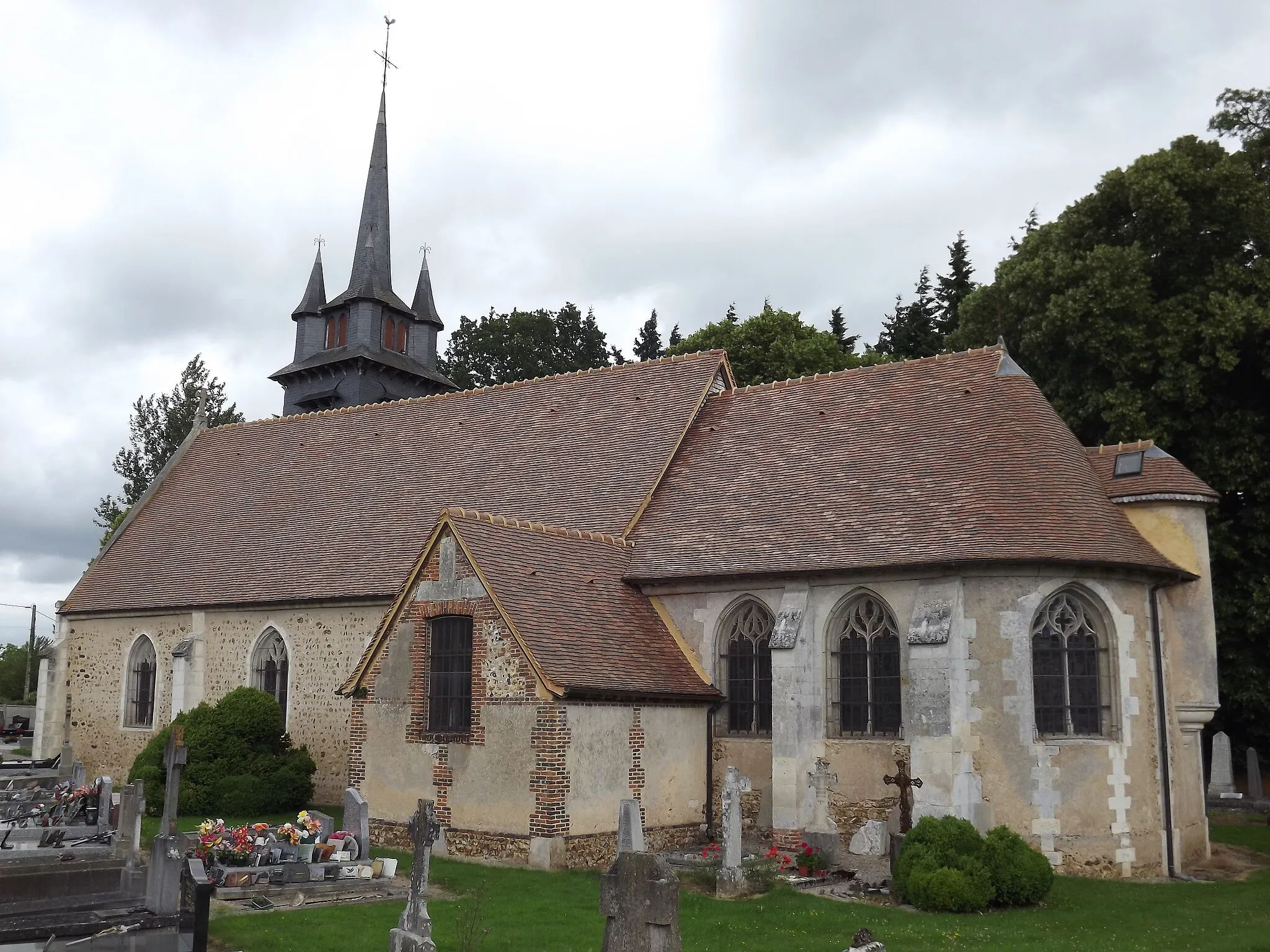 Photo showing: Eglise Saint-Pierre de Granchain - face Sud