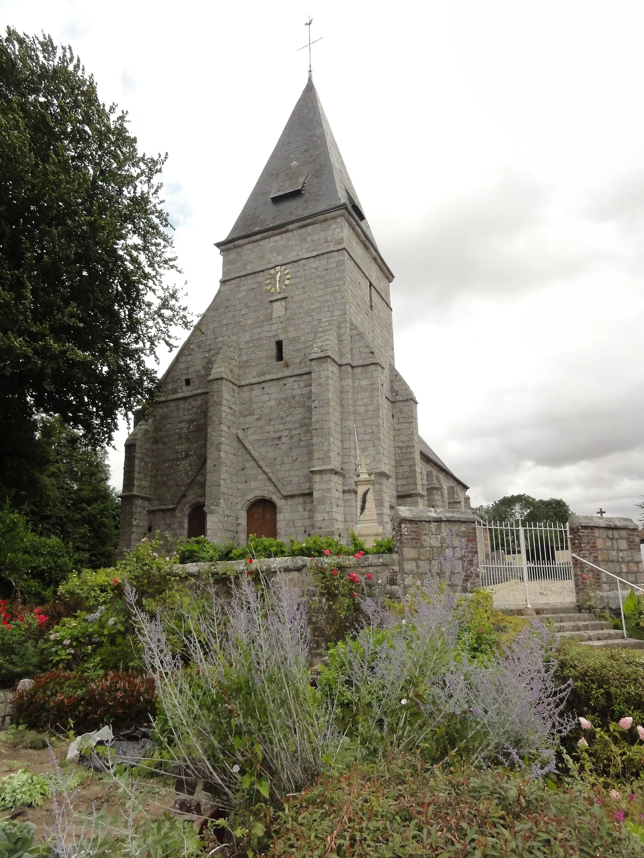 Photo showing: Bénesville (Seine-Mar.) église