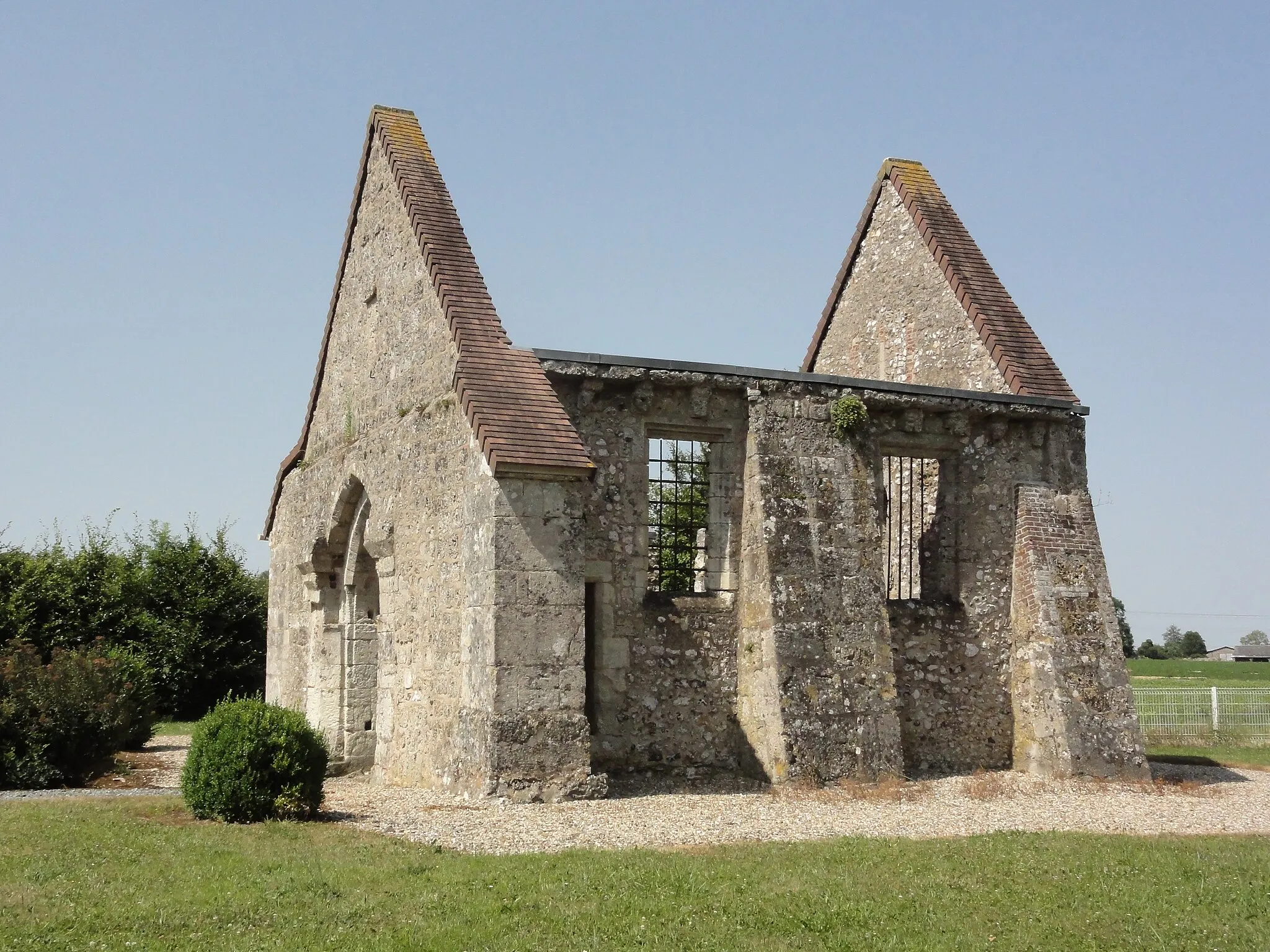 Photo showing: Ypreville-Biville (Seine-Mar.) chapelle-ruine de Biville